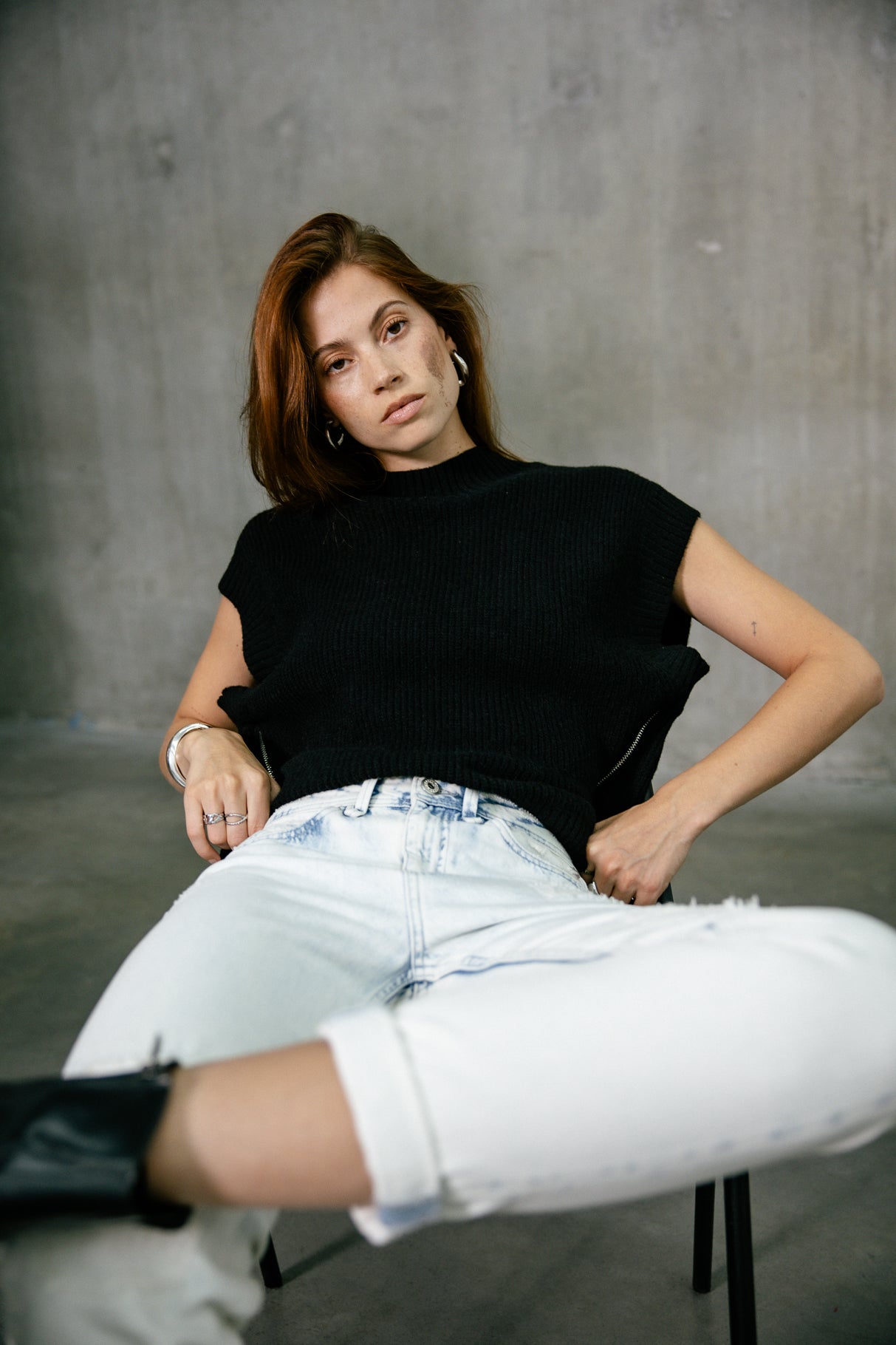 

Cropped boyfriend jeans Woman Timea benett | Freeman T. Porter
