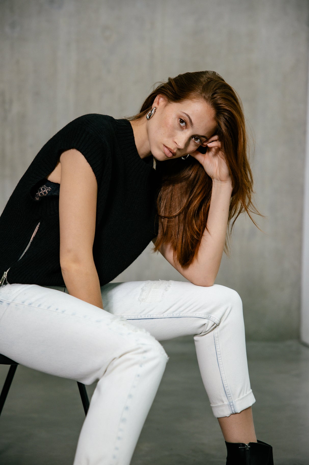 

Cropped boyfriend jeans Woman Timea benett | Freeman T. Porter