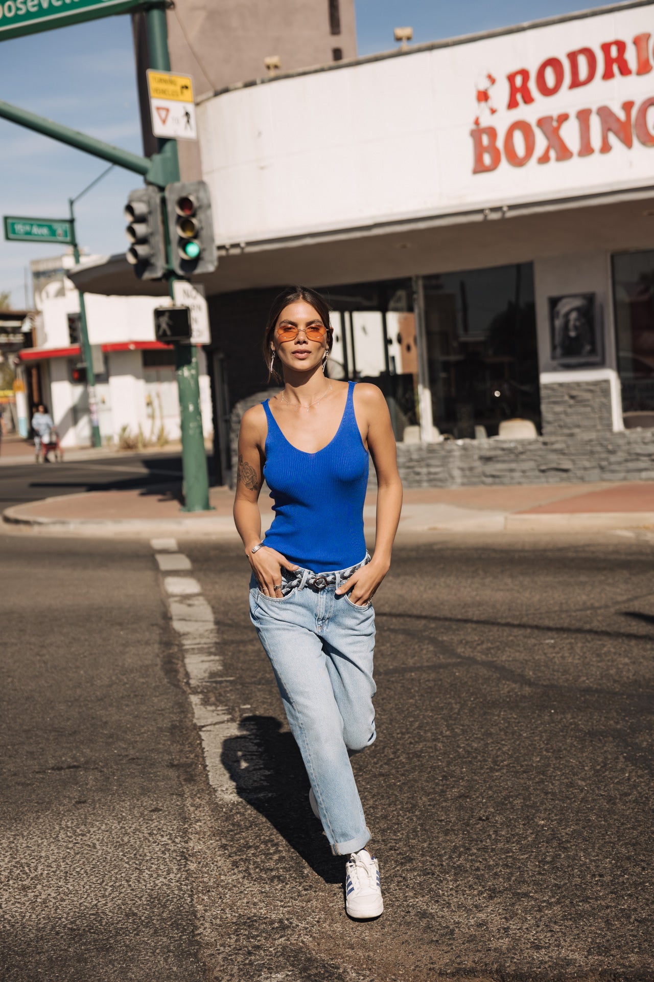 

Jeans cropped boyfriend Femme Timea mayreau | Freeman T. Porter
