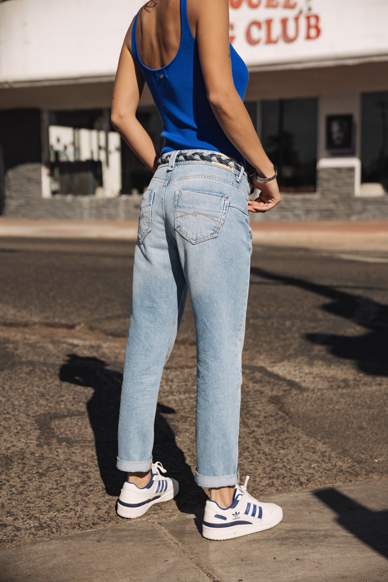 

Jeans cropped boyfriend Femme Timea mayreau | Freeman T. Porter