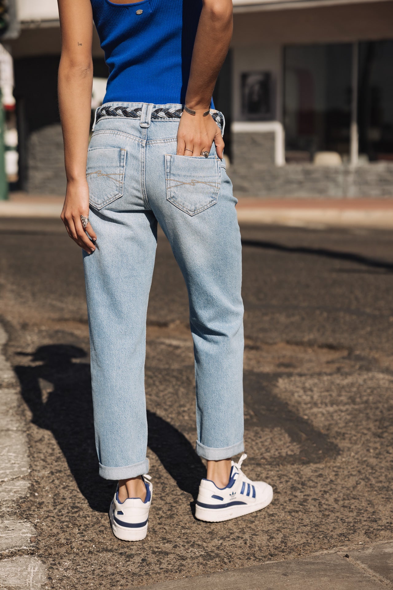 

Jeans cropped boyfriend Femme Timea mayreau | Freeman T. Porter