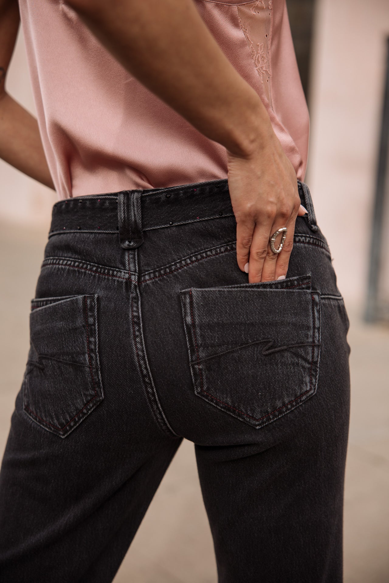 

Vaqueros boyfriend recortados Mujer Timea salsina | Freeman T. Porter