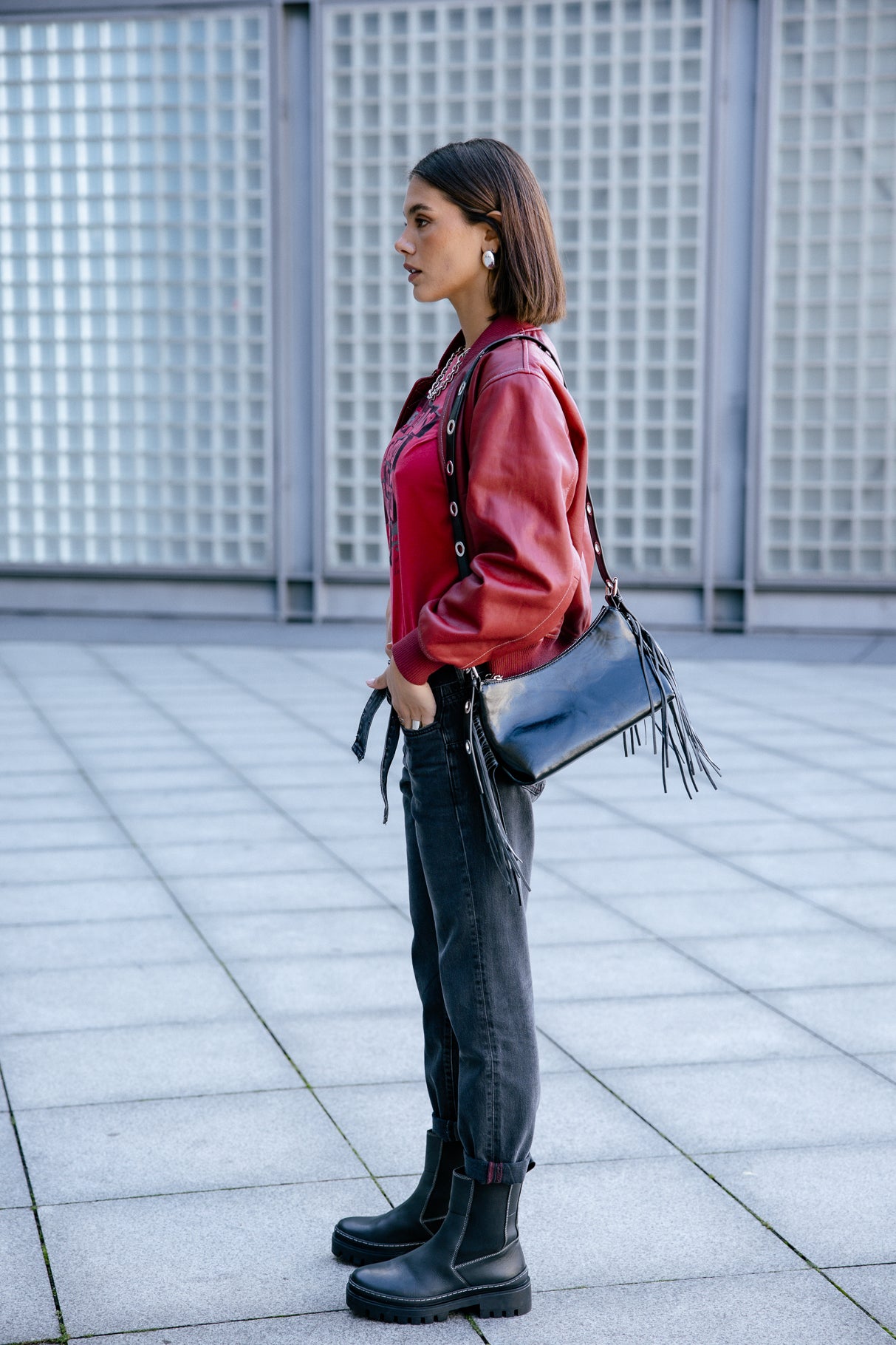 

Cropped boyfriend jeans Woman Timea salsina | Freeman T. Porter