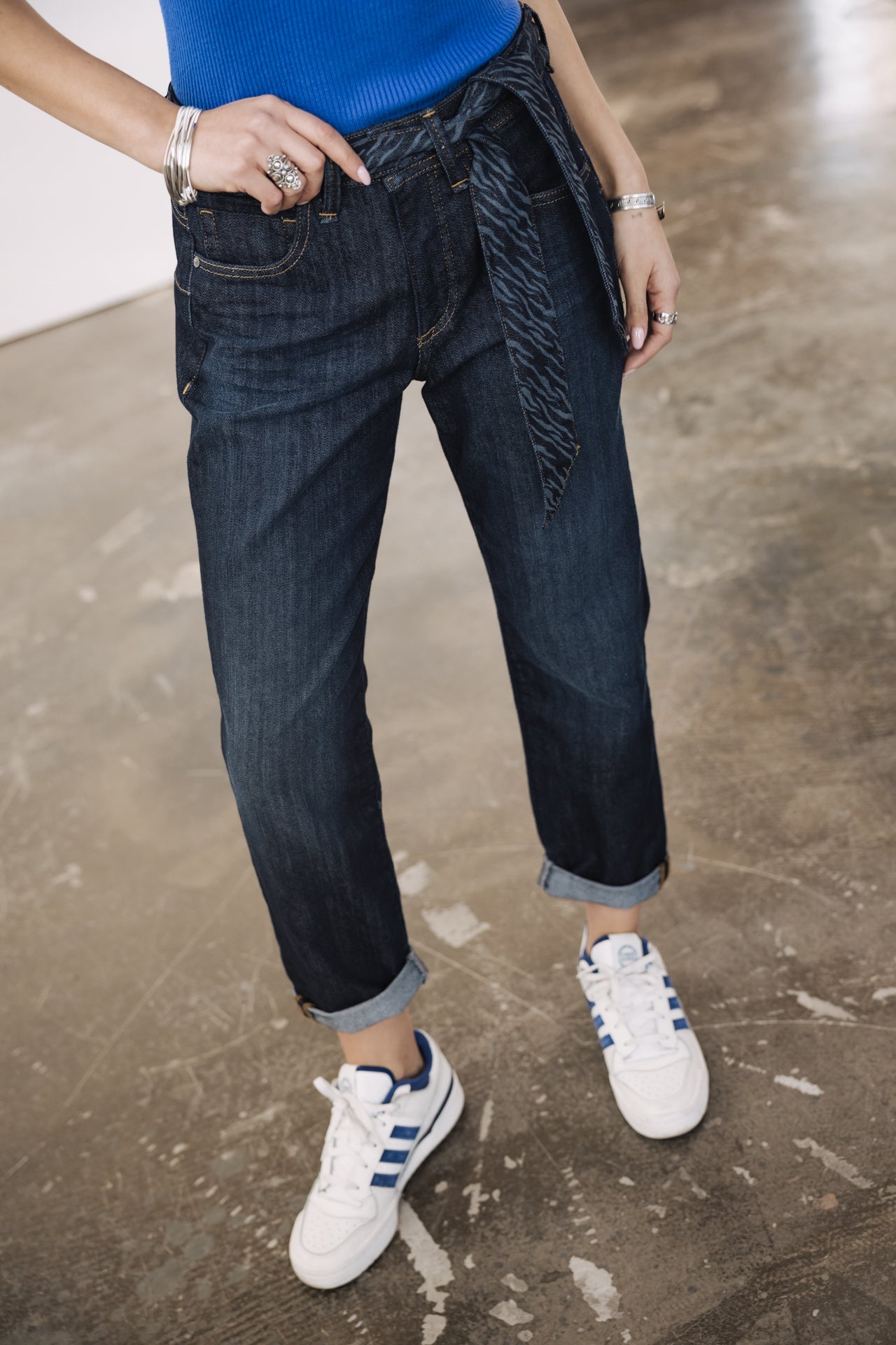   
            

Boyfriend-Cropped-Jeans Frau Timea eclipse | Freeman T. Porter
          