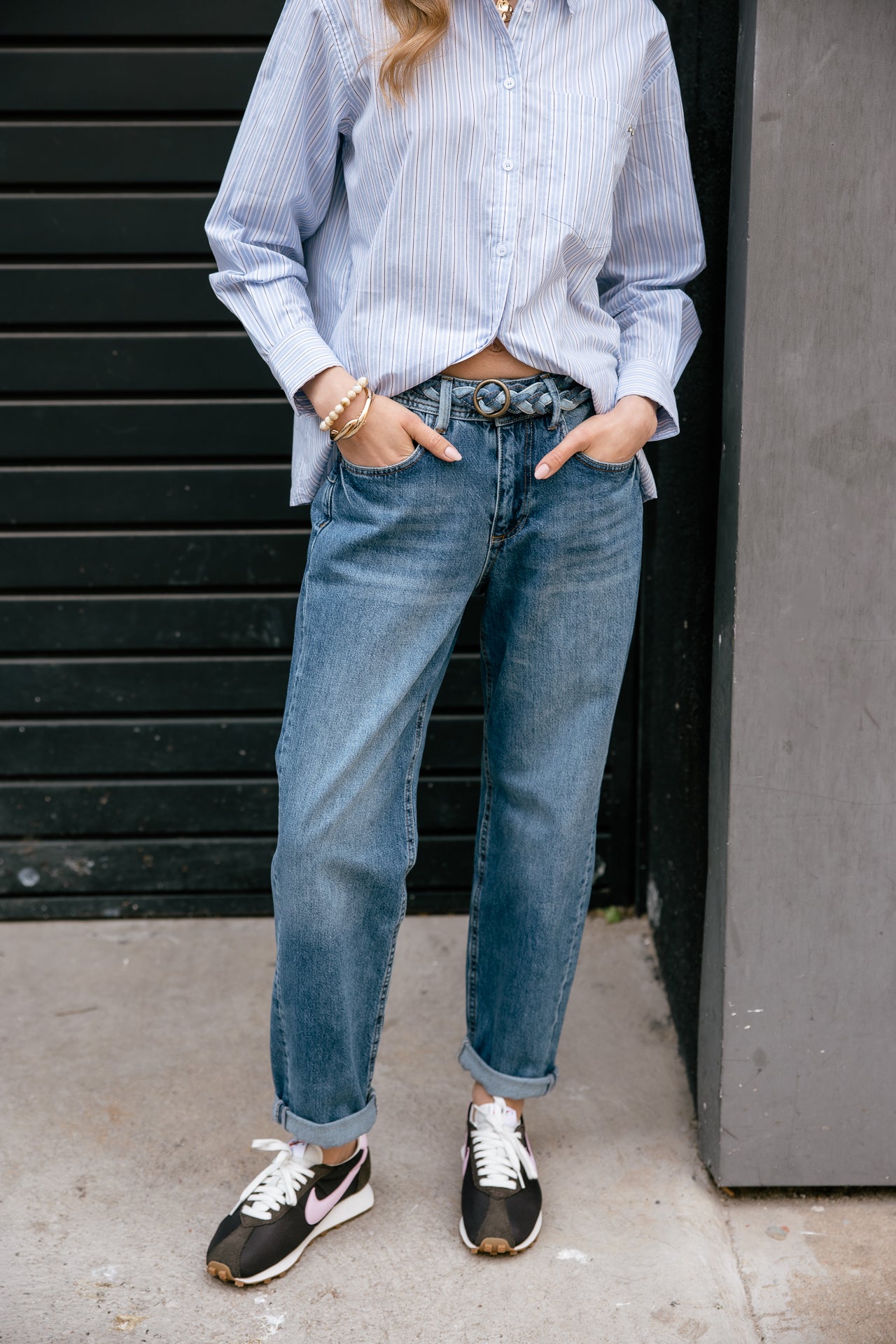   
            

Jeans boyfriend 7/8 Femme Timea Denim magnus | Freeman T. Porter
          