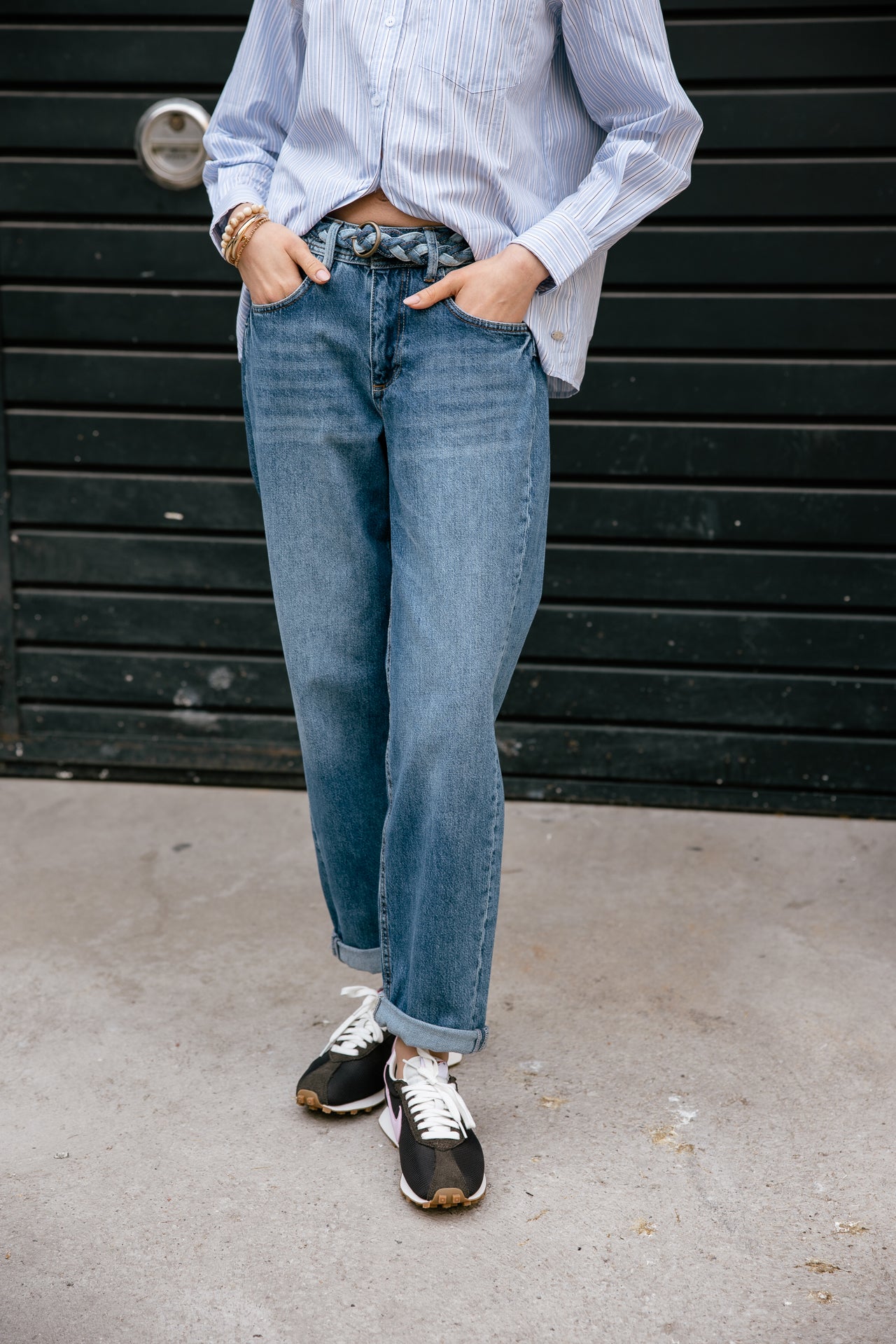 

Jeans boyfriend 7/8 Femme Timea Denim magnus | Freeman T. Porter