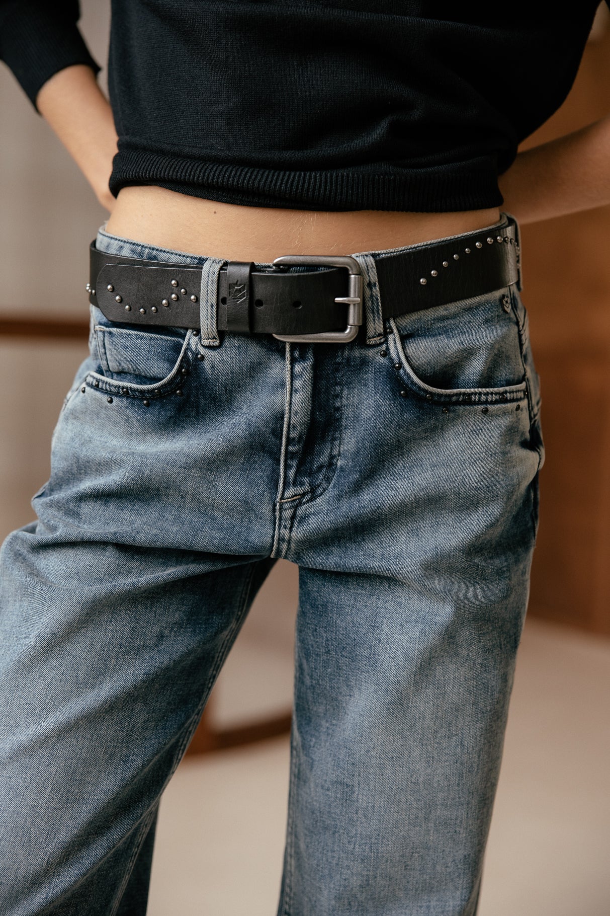 

Jeans boyfriend cropped Femme Timea misma | Freeman T. Porter