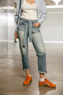 

Jeans boyfriend 7/8 Femme Timea seoul | Freeman T. Porter
