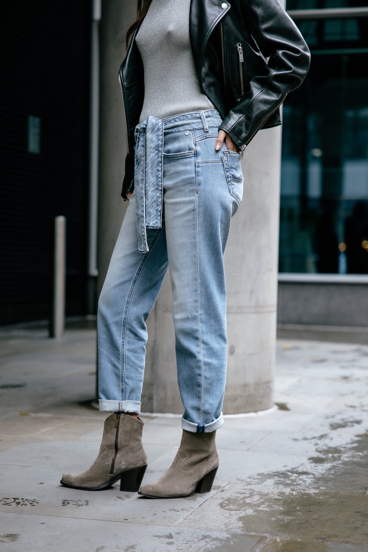 

Cropped boyfriend jeans Woman Timea seoul | Freeman T. Porter