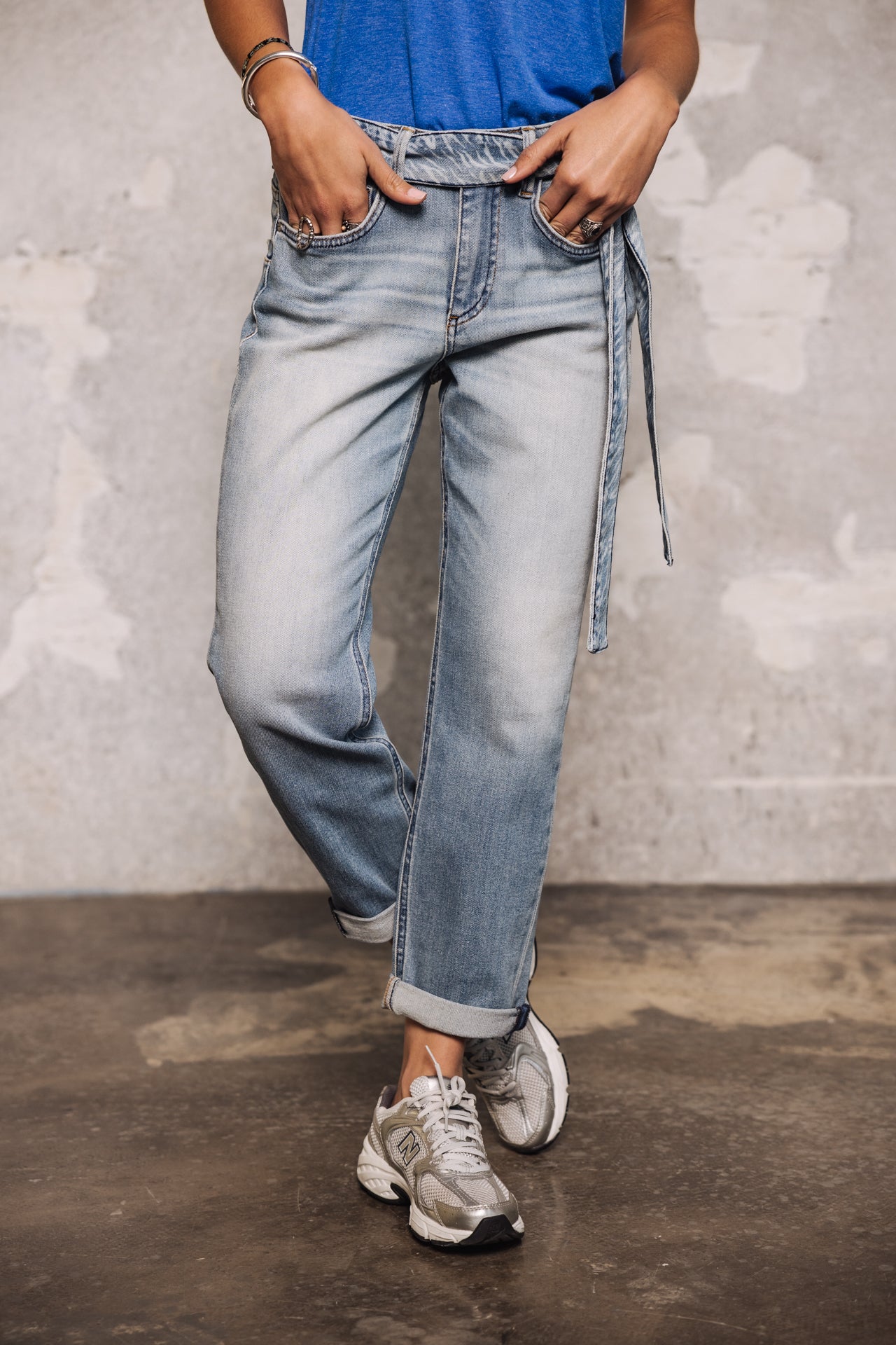 

Cropped boyfriend jeans Woman Timea seoul | Freeman T. Porter