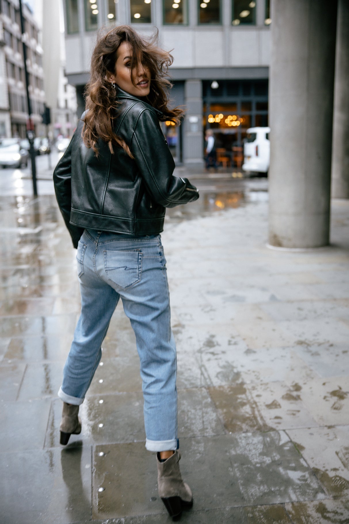 

Cropped boyfriend jeans Woman Timea seoul | Freeman T. Porter
