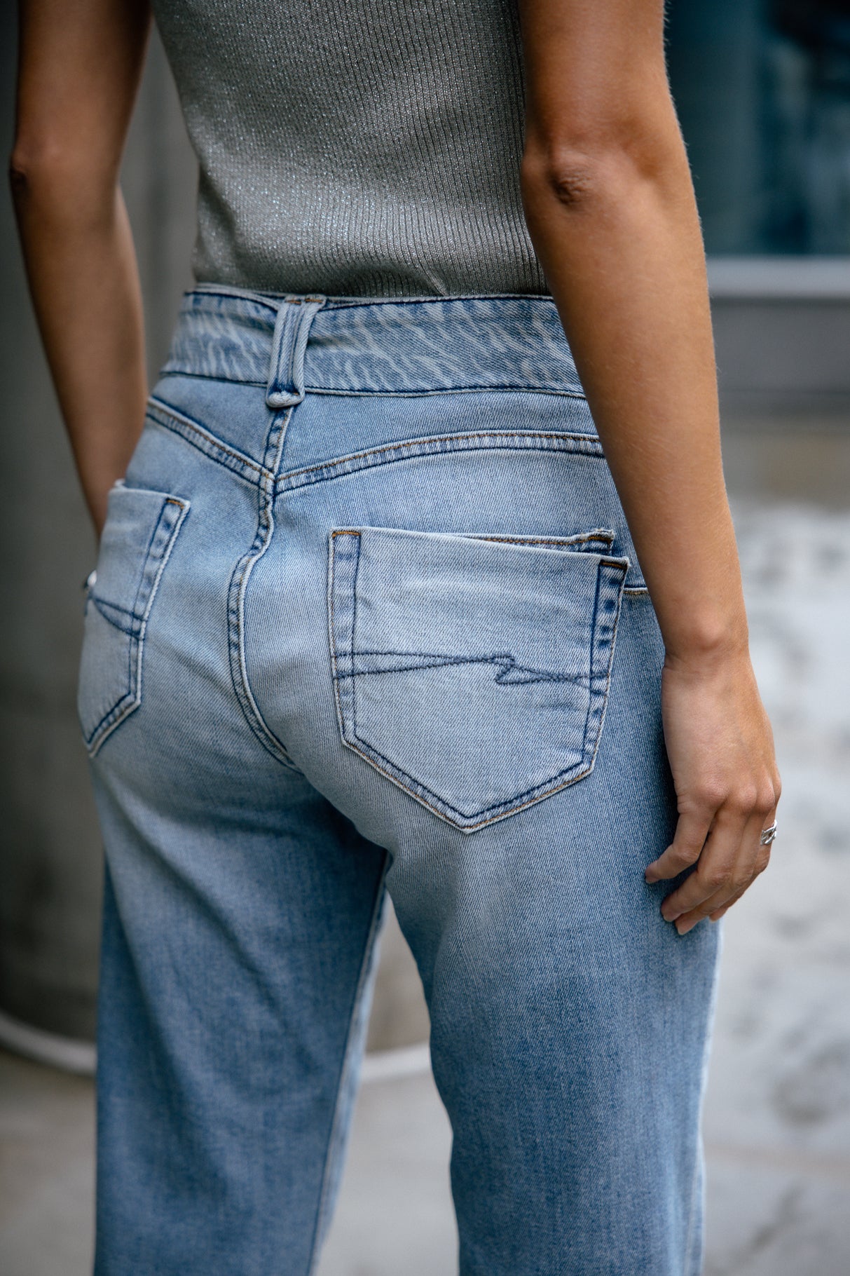 

Cropped boyfriend jeans Woman Timea seoul | Freeman T. Porter
