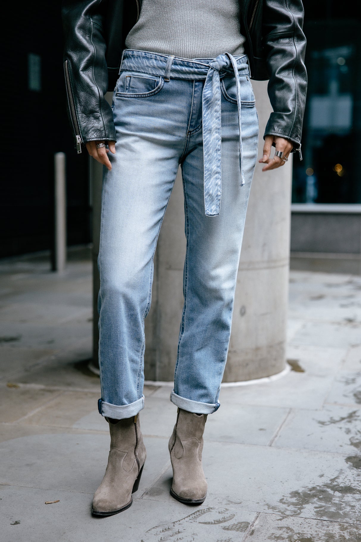 

Cropped boyfriend jeans Woman Timea seoul | Freeman T. Porter