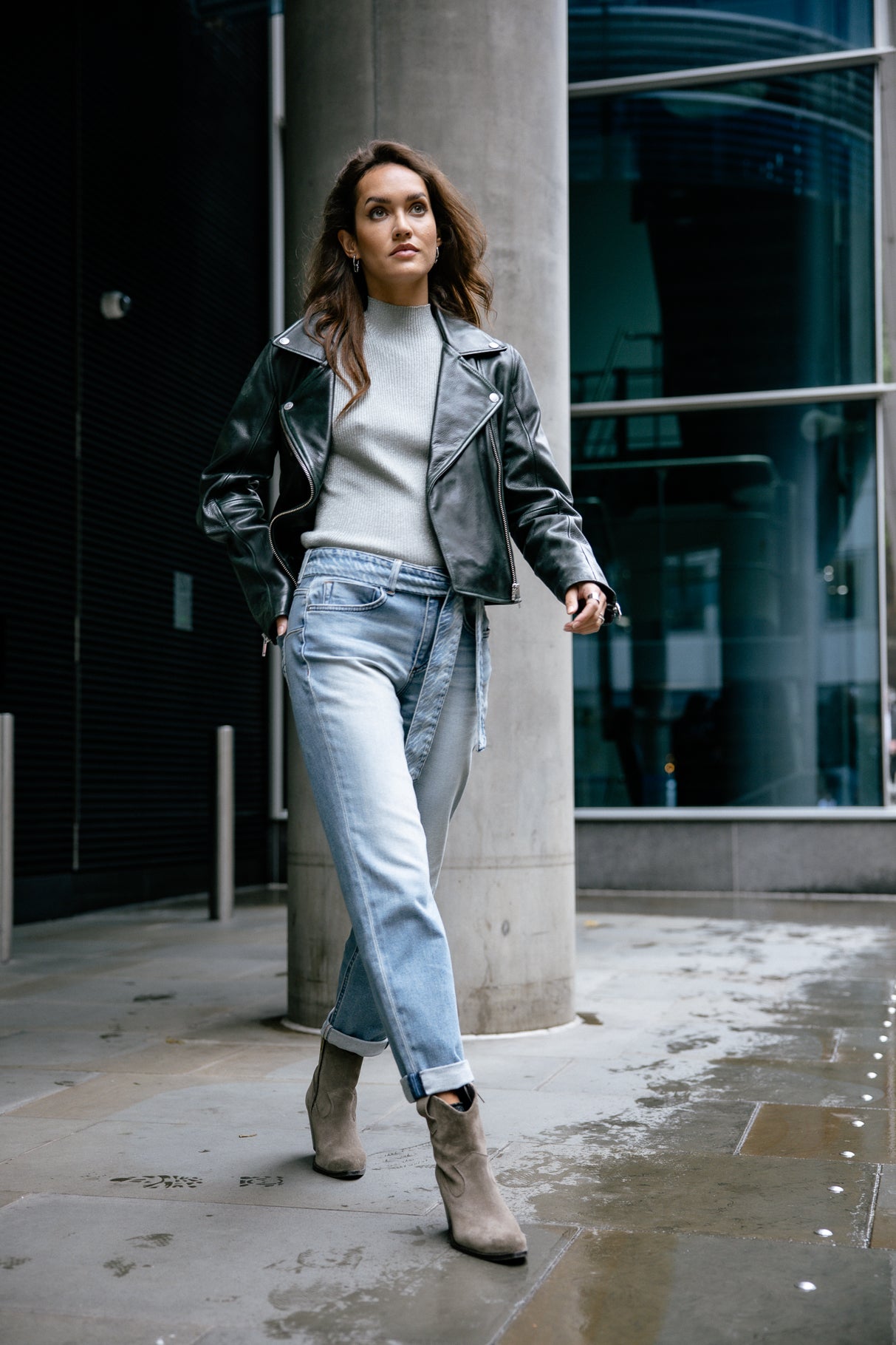 

Cropped boyfriend jeans Woman Timea seoul | Freeman T. Porter