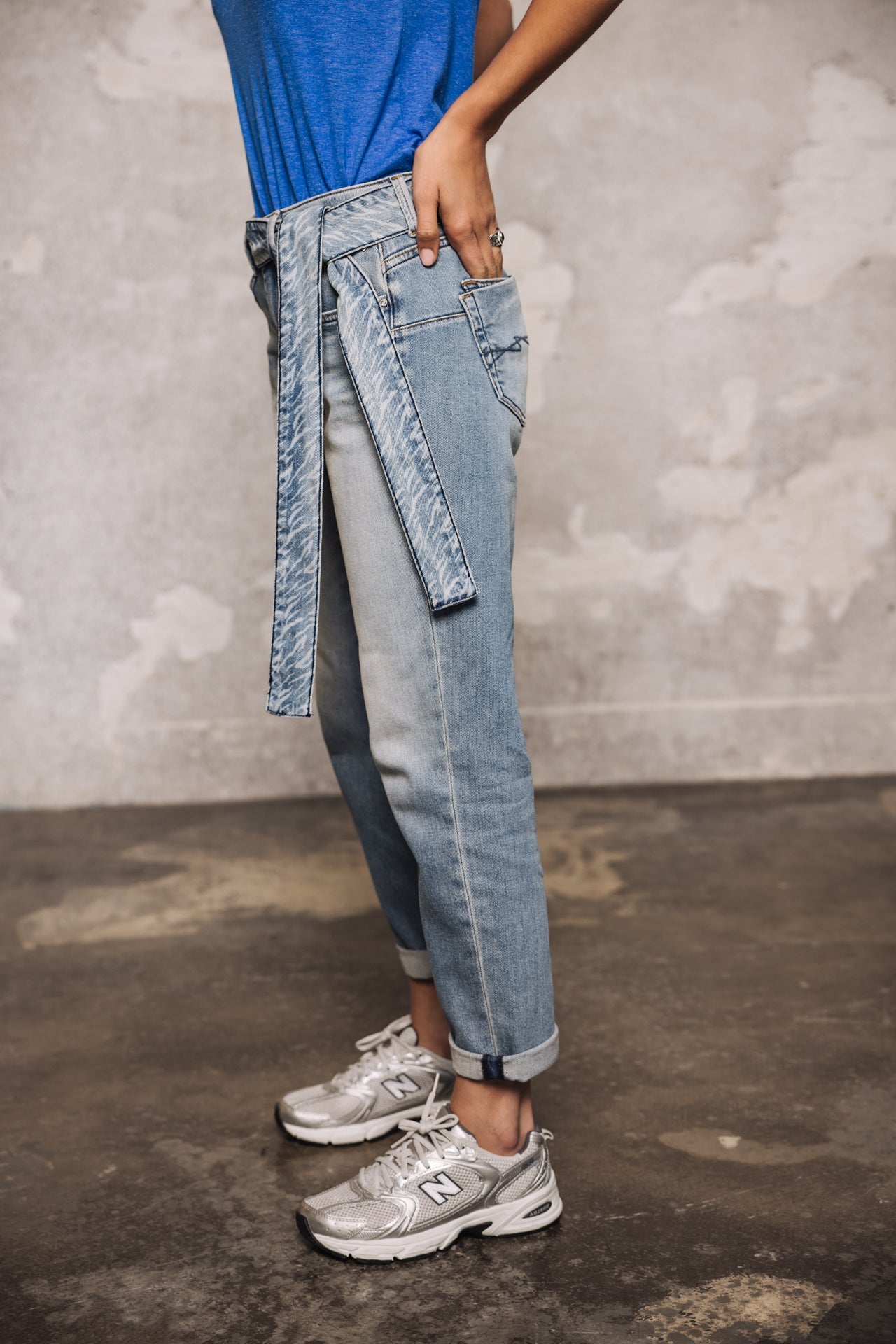 

Cropped boyfriend jeans Woman Timea seoul | Freeman T. Porter