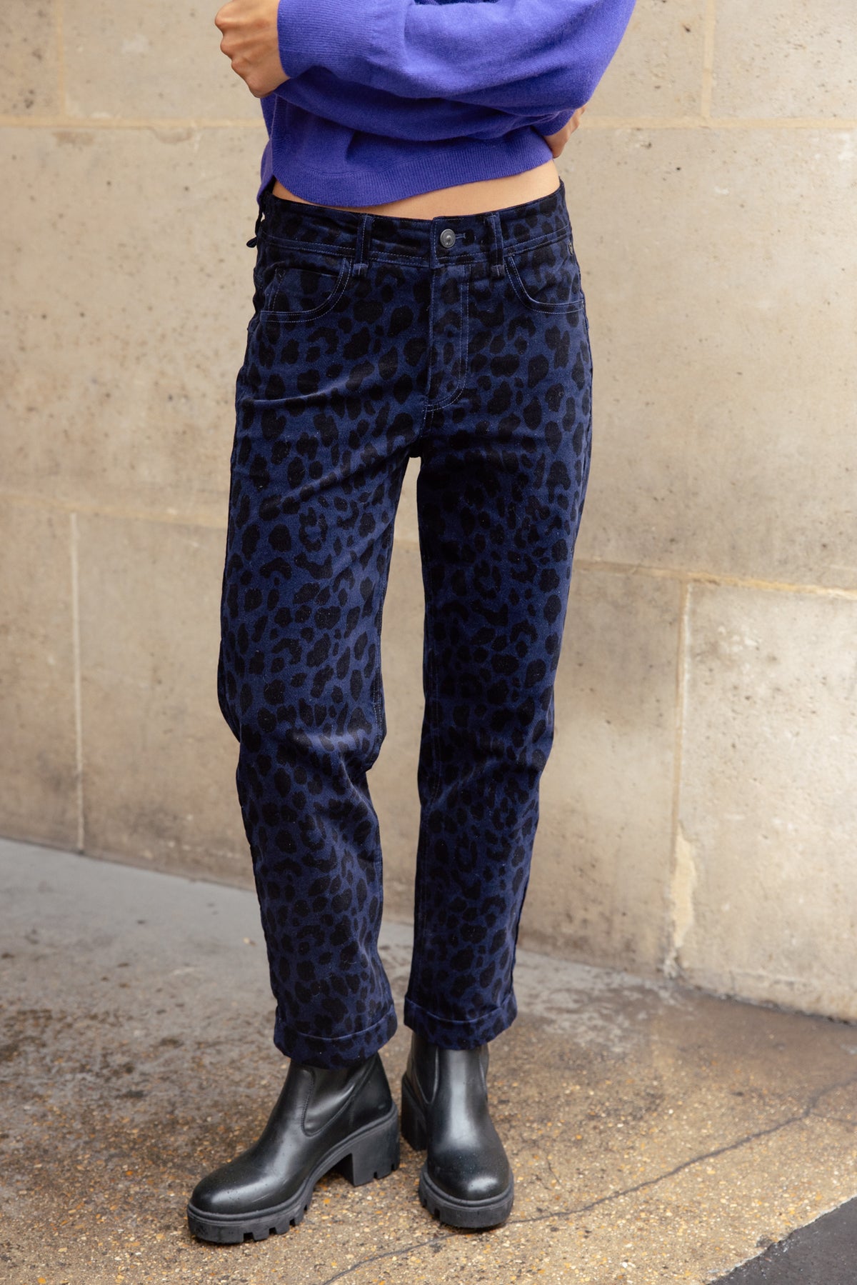 

Cropped Boyfriend Hose Damen Timea Bachata naval academy | Freeman T. Porter
