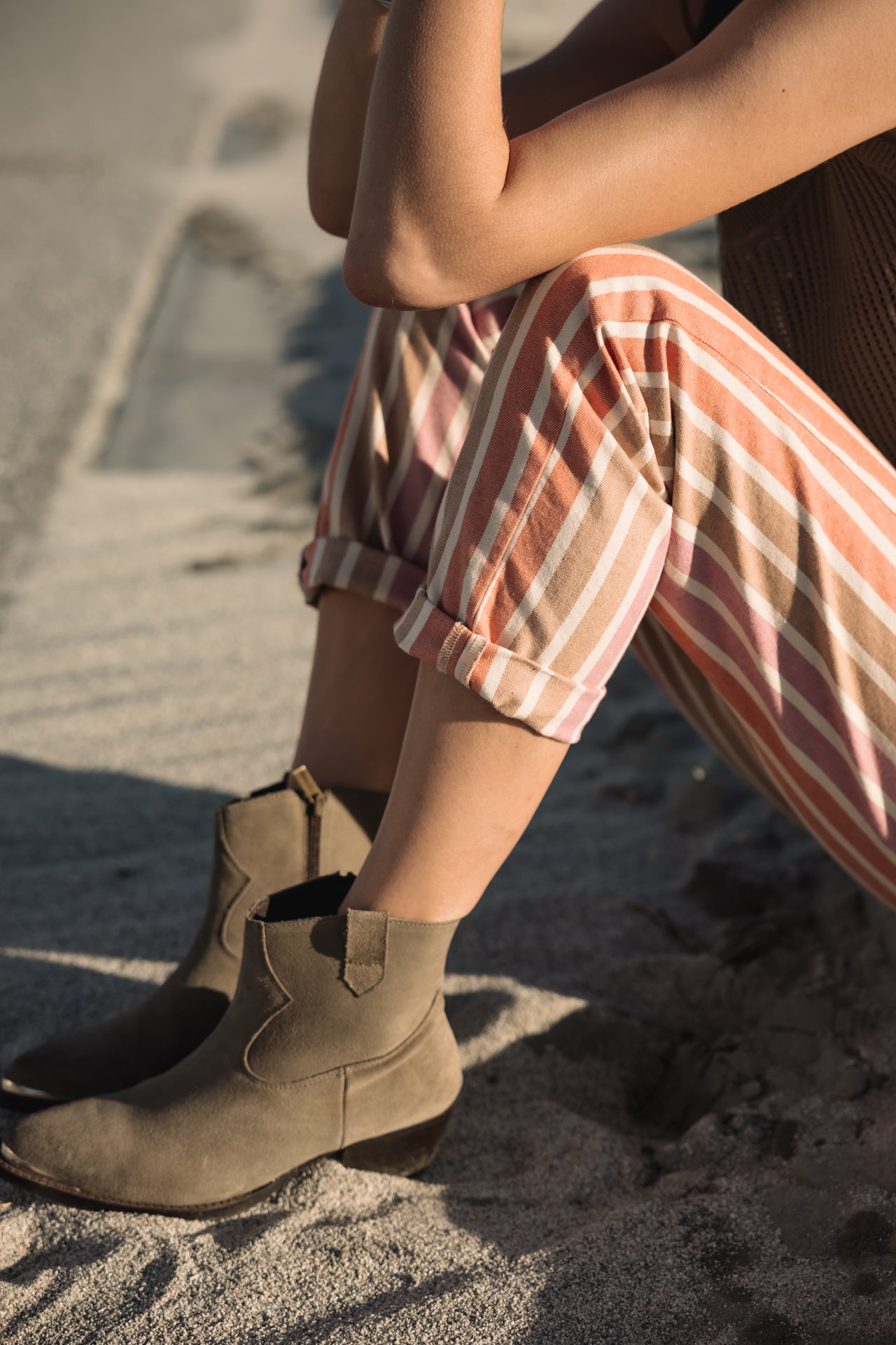 

Boyfriend-Cropped-Hose Frau Timea Palcoyo original | Freeman T. Porter