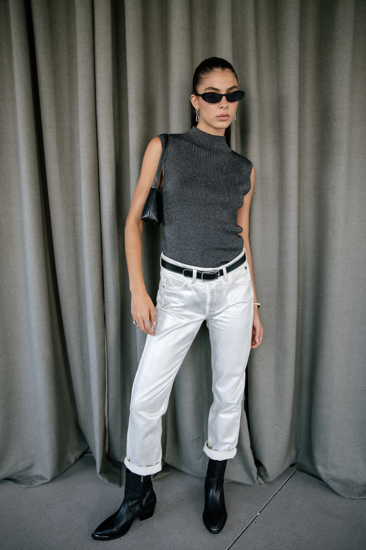 

Pantalón boyfriend Mujer Timea Pirata egret | Freeman T. Porter