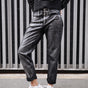 

Pantalon cropped boyfriend Femme Timea Pirata black | Freeman T. Porter