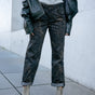 

Pantalon cropped boyfriend Femme Timea Volt original | Freeman T. Porter