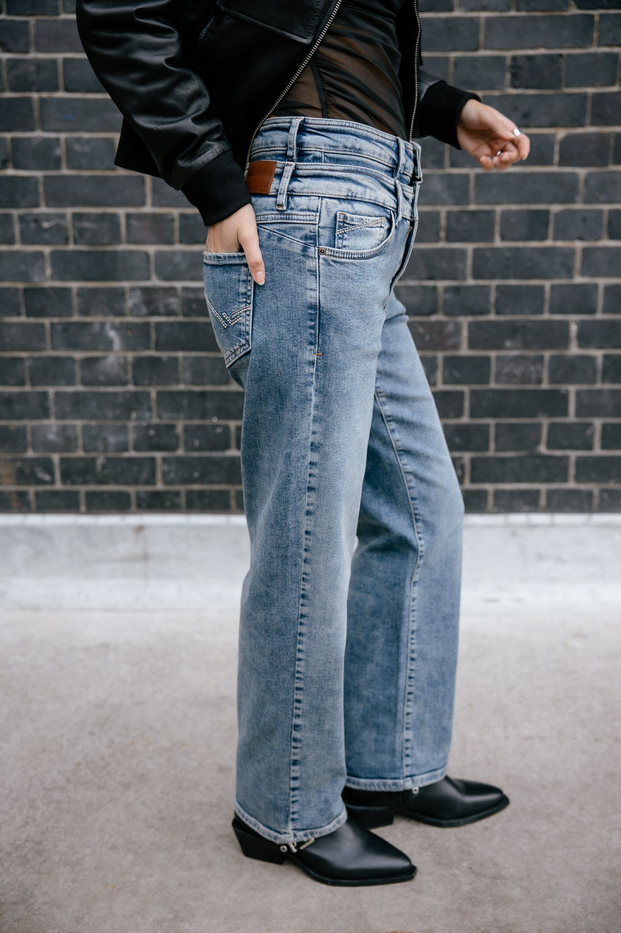 

Jeans mit hoher Taille Frau Angie burano | Freeman T. Porter