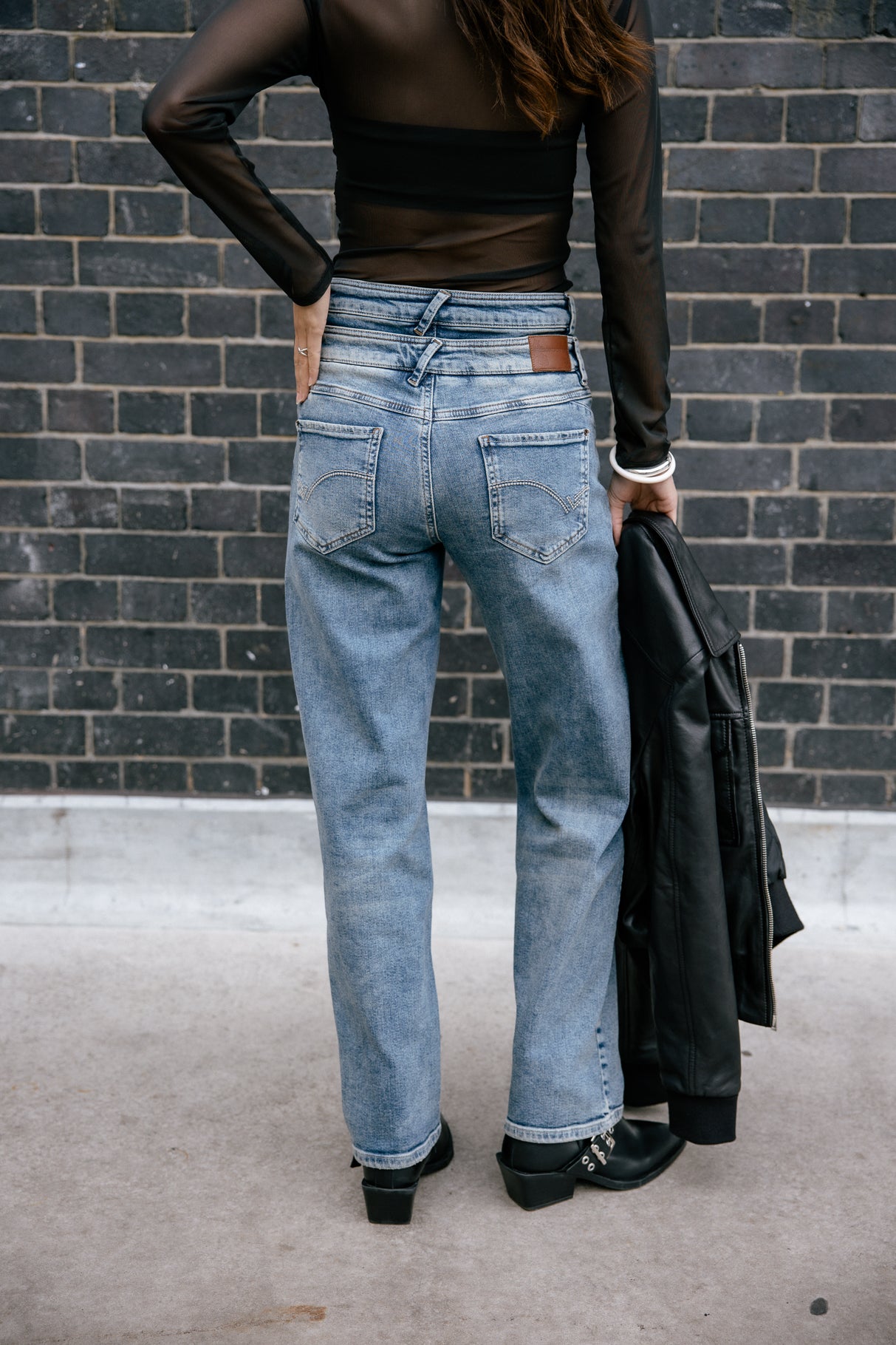 

Jeans mit hoher Taille Frau Angie burano | Freeman T. Porter