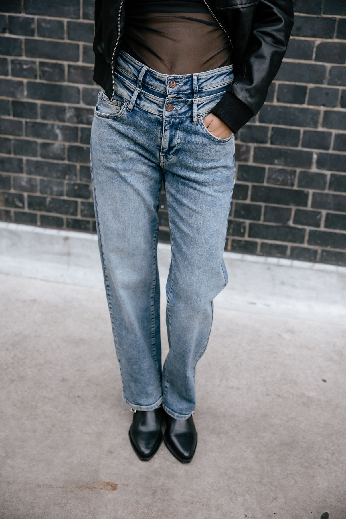 

Jeans mit hoher Taille Frau Angie burano | Freeman T. Porter