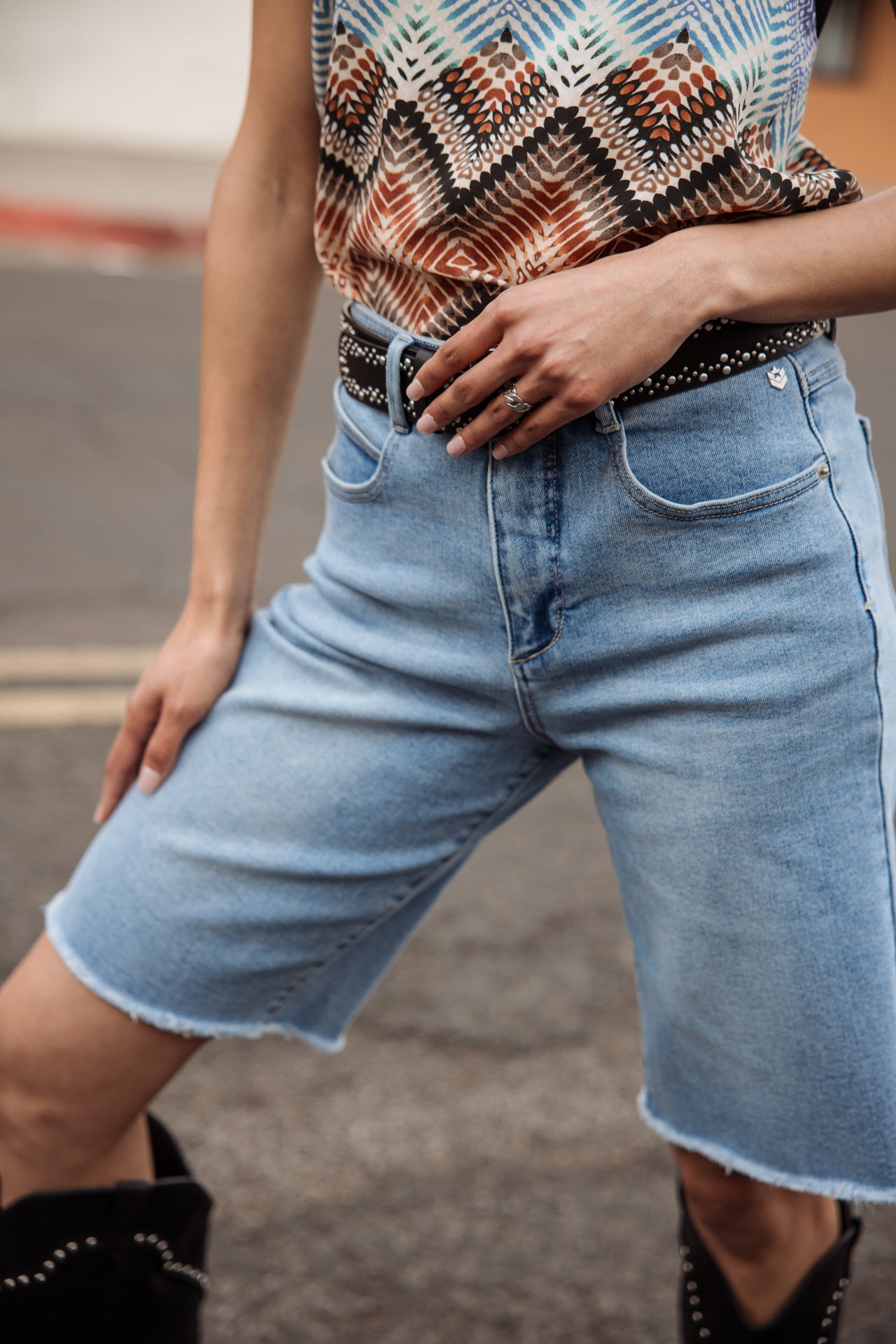 

Bermudas taille haute Femme Malia jalneo light | Freeman T. Porter