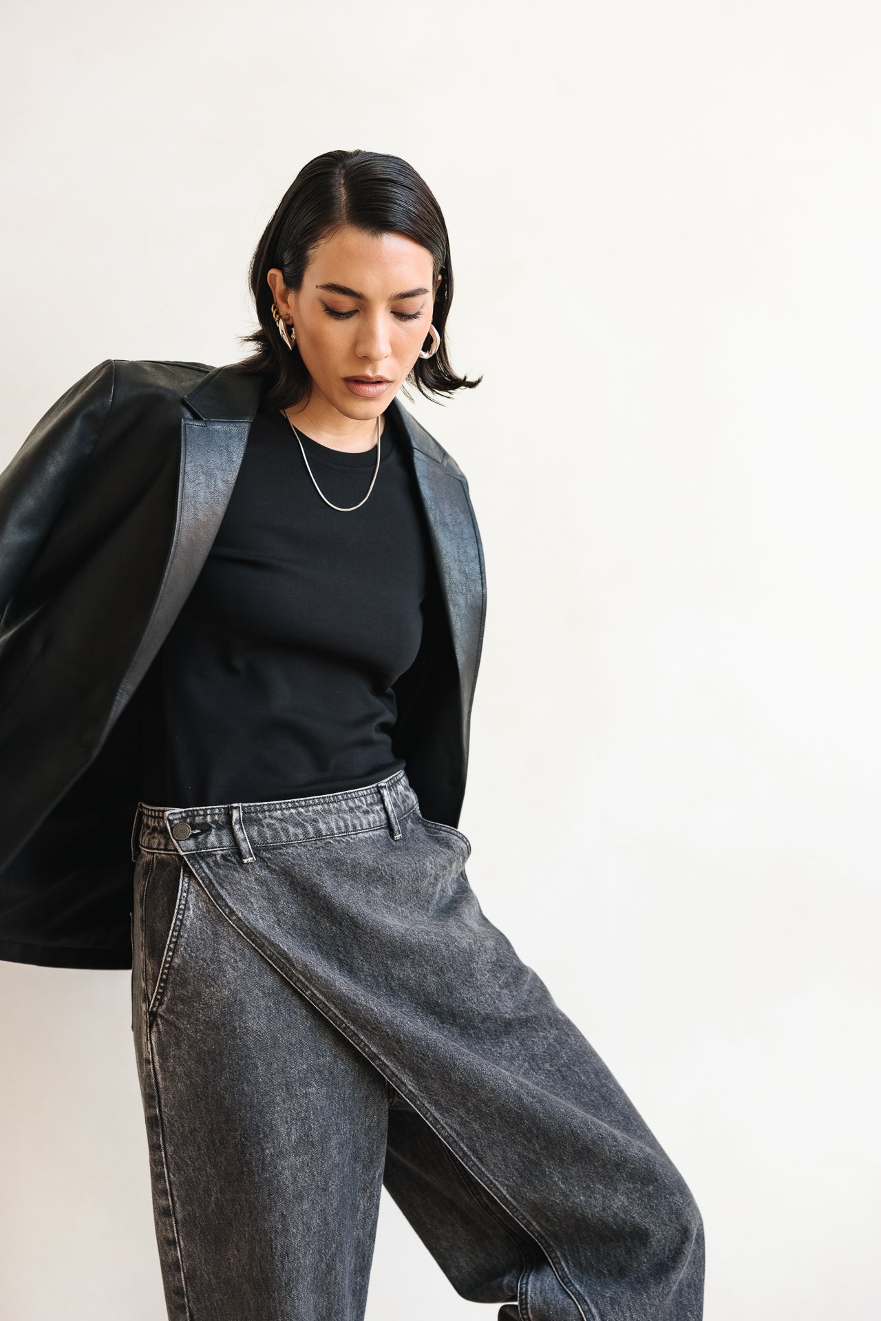 

Jeans taille haute Femme Selena Denim seila | Freeman T. Porter