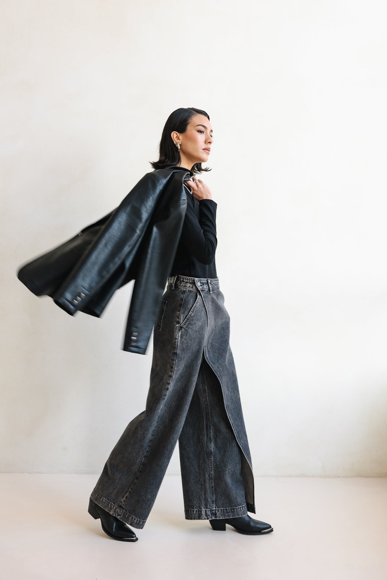 

Jeans taille haute Femme Selena Denim seila | Freeman T. Porter