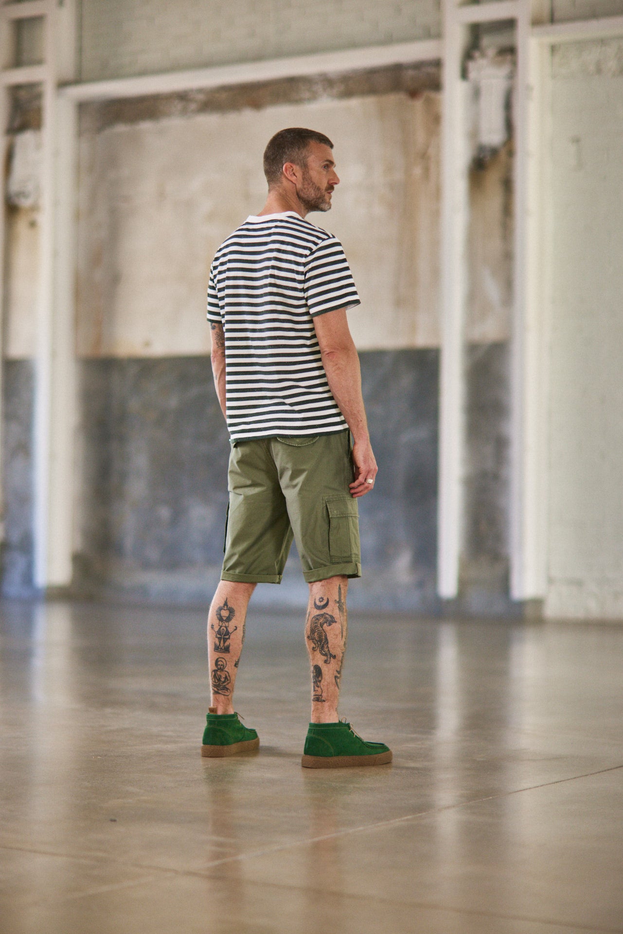 

Short Homme Oscar Jerrican army green | Freeman T. Porter