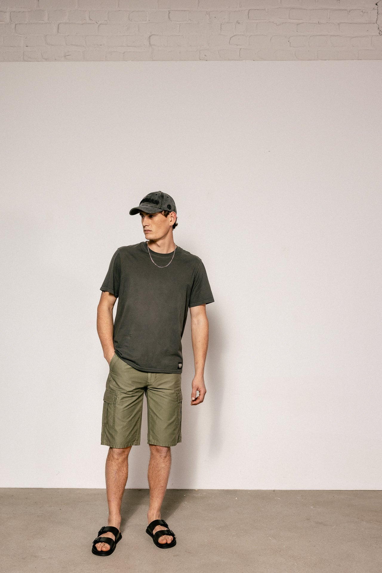 

Short Homme Oscar Jerrican army green | Freeman T. Porter