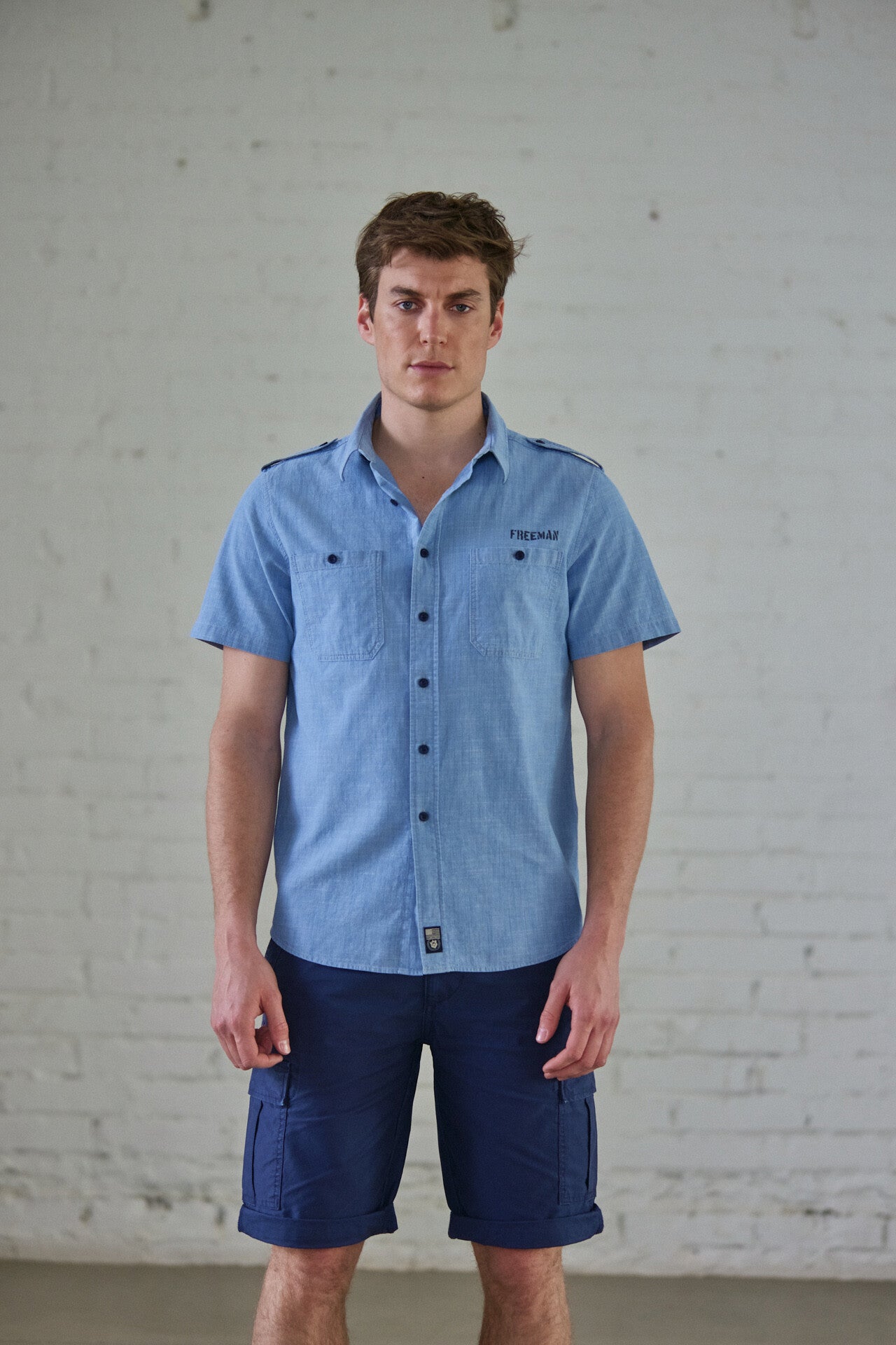 

Short Homme Oscar Jerrican navy | Freeman T. Porter