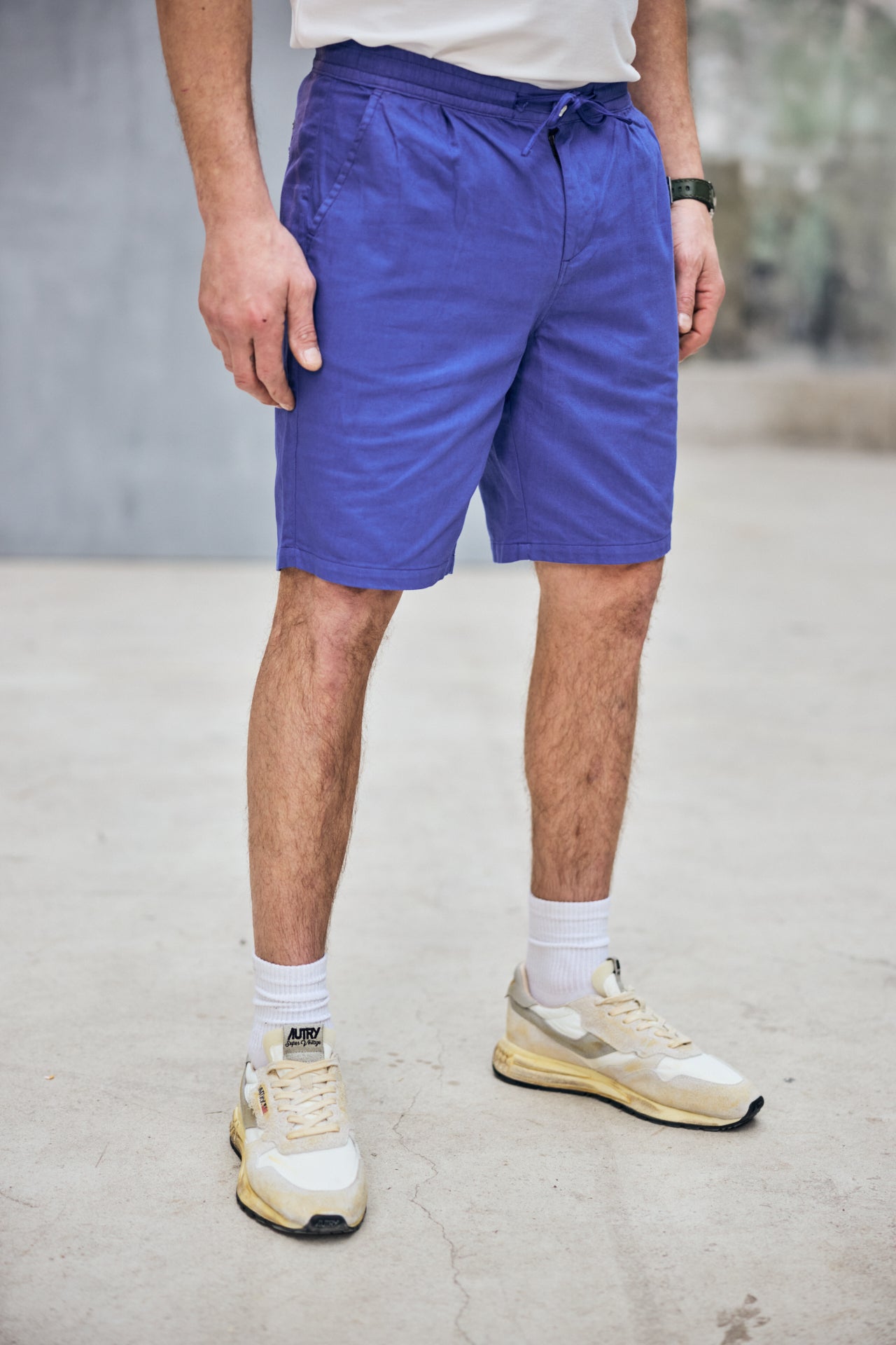 

Short relax Homme Doug Cot Slub bluing | Freeman T. Porter