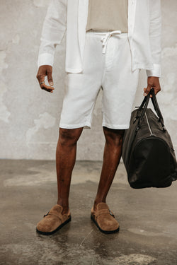 

Shorts relax Hombre Doug Somero white | Freeman T. Porter