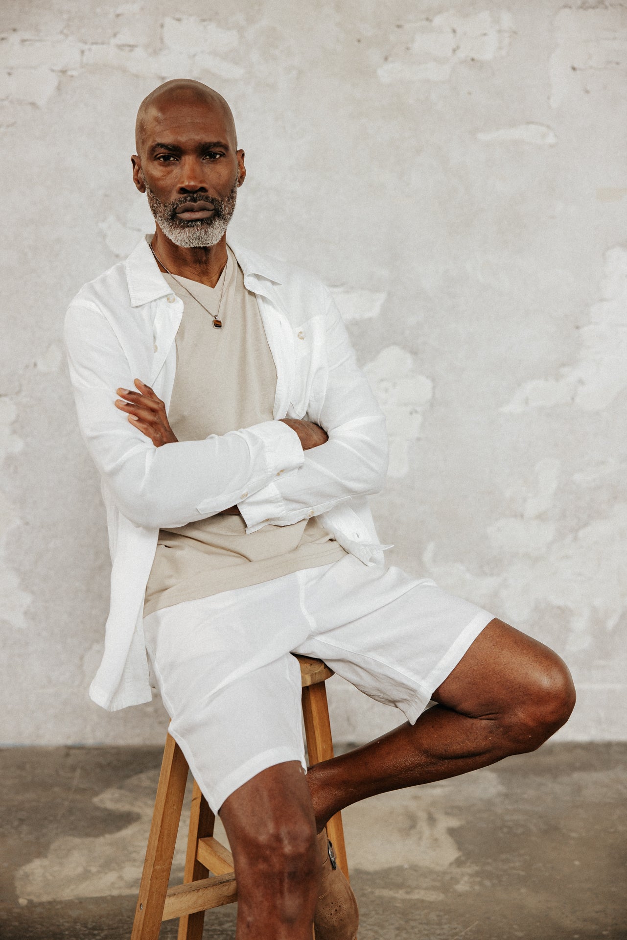 

Short relajado Hombre Doug Somero white | Freeman T. Porter