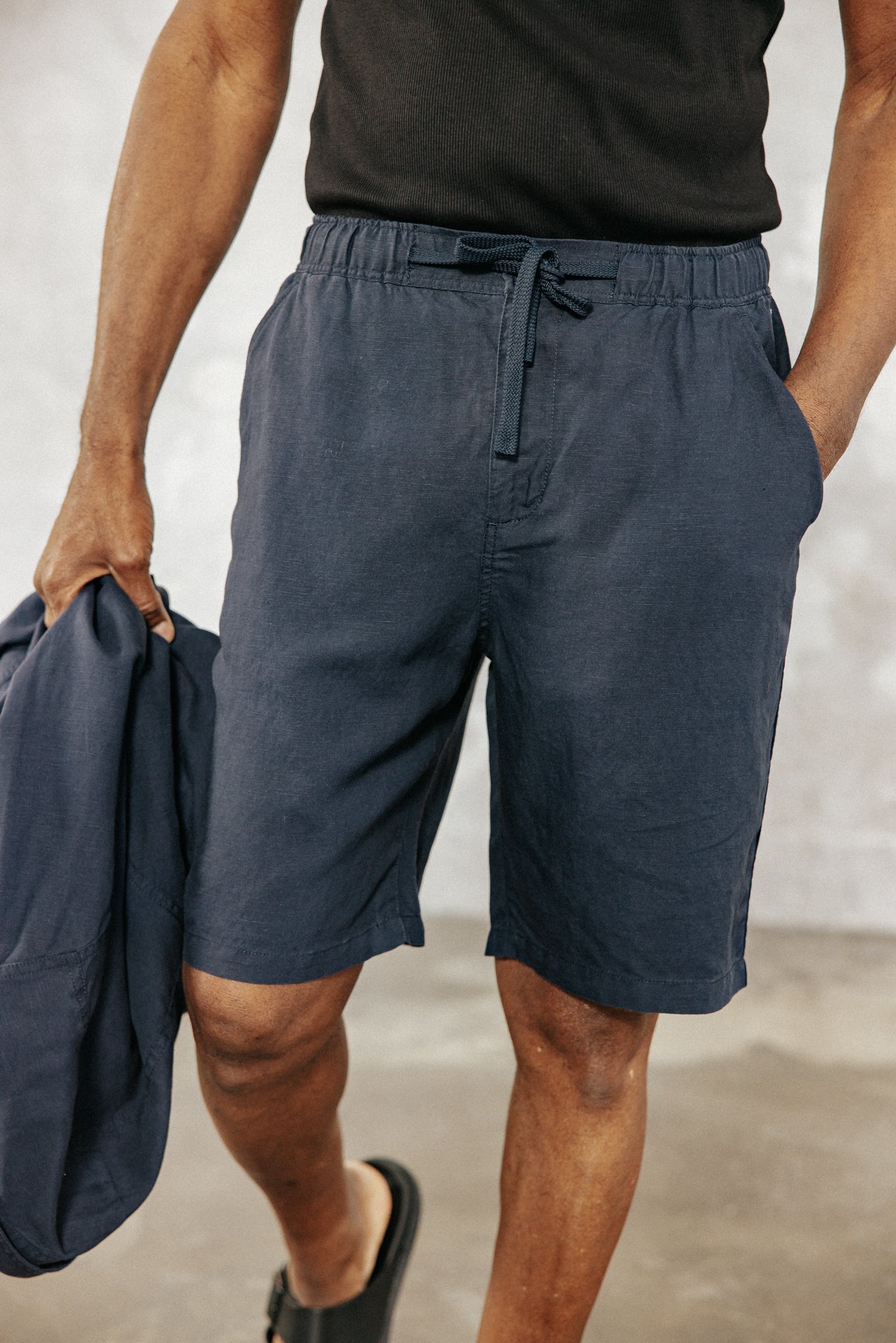 

Short relax Homme Doug Somero navy | Freeman T. Porter