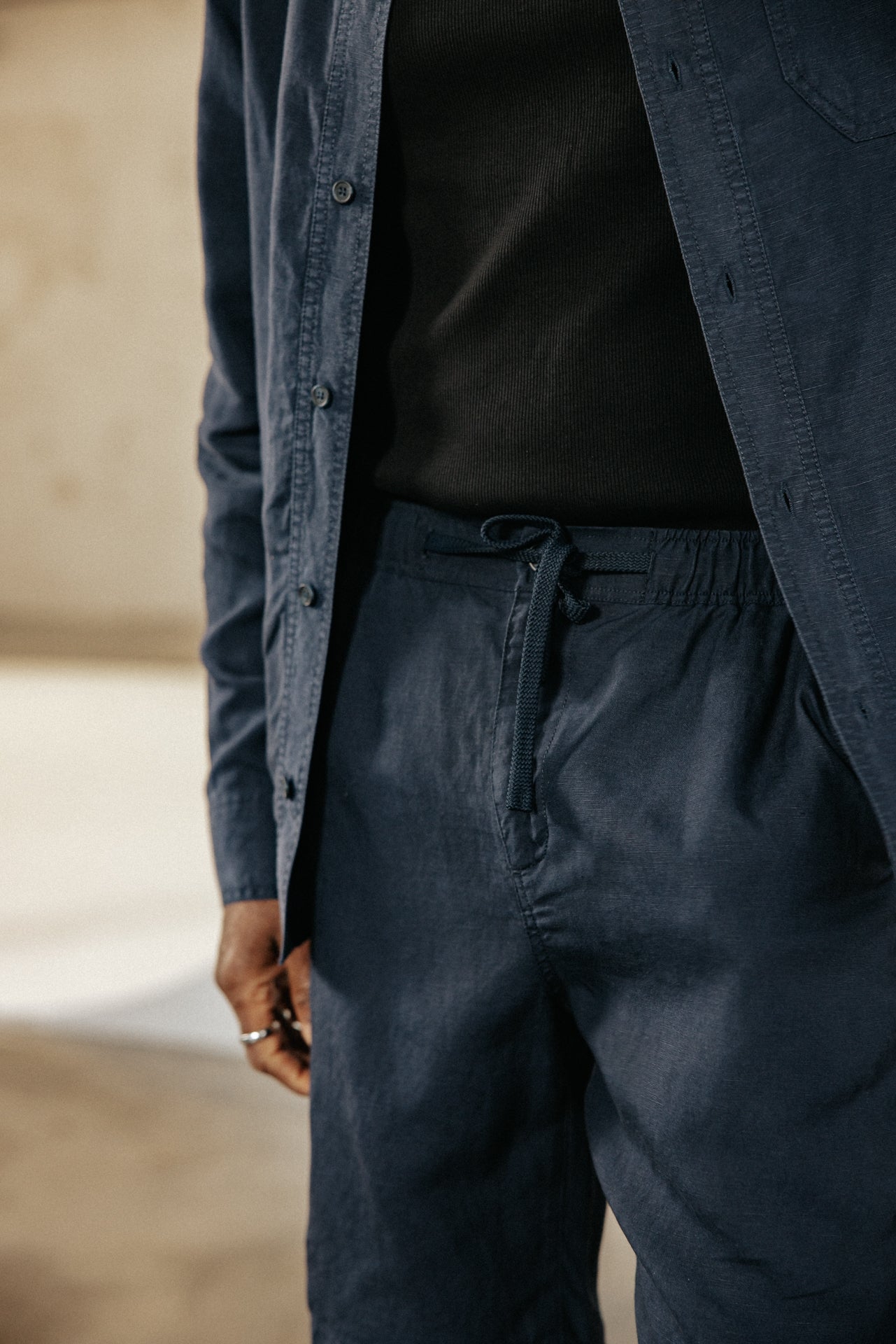 

Short relax Homme Doug Somero navy | Freeman T. Porter