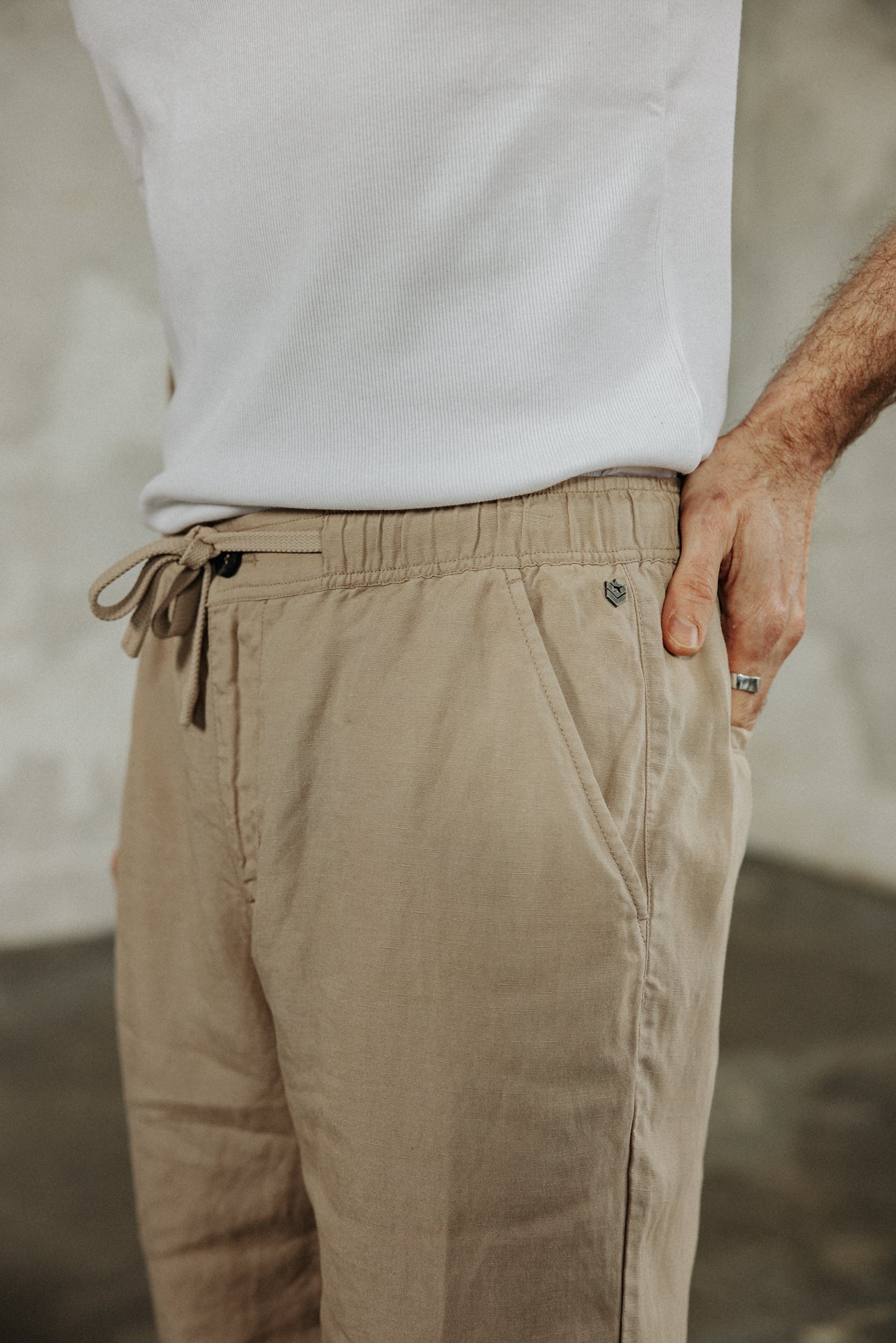
              

Relaxed shorts Men Doug Somero beige | Freeman T. Porter
            