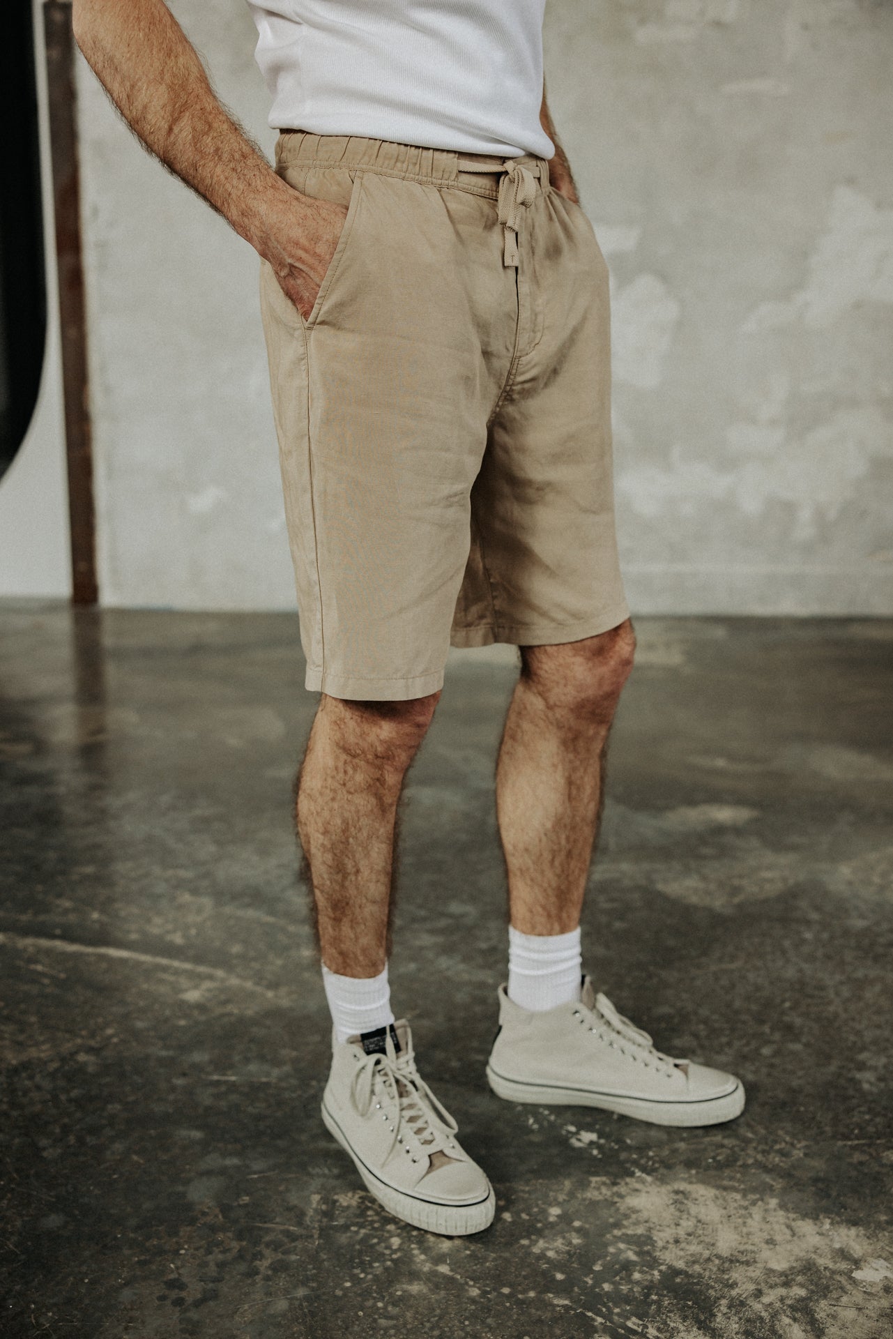 

Relaxed shorts Men Doug Somero beige | Freeman T. Porter