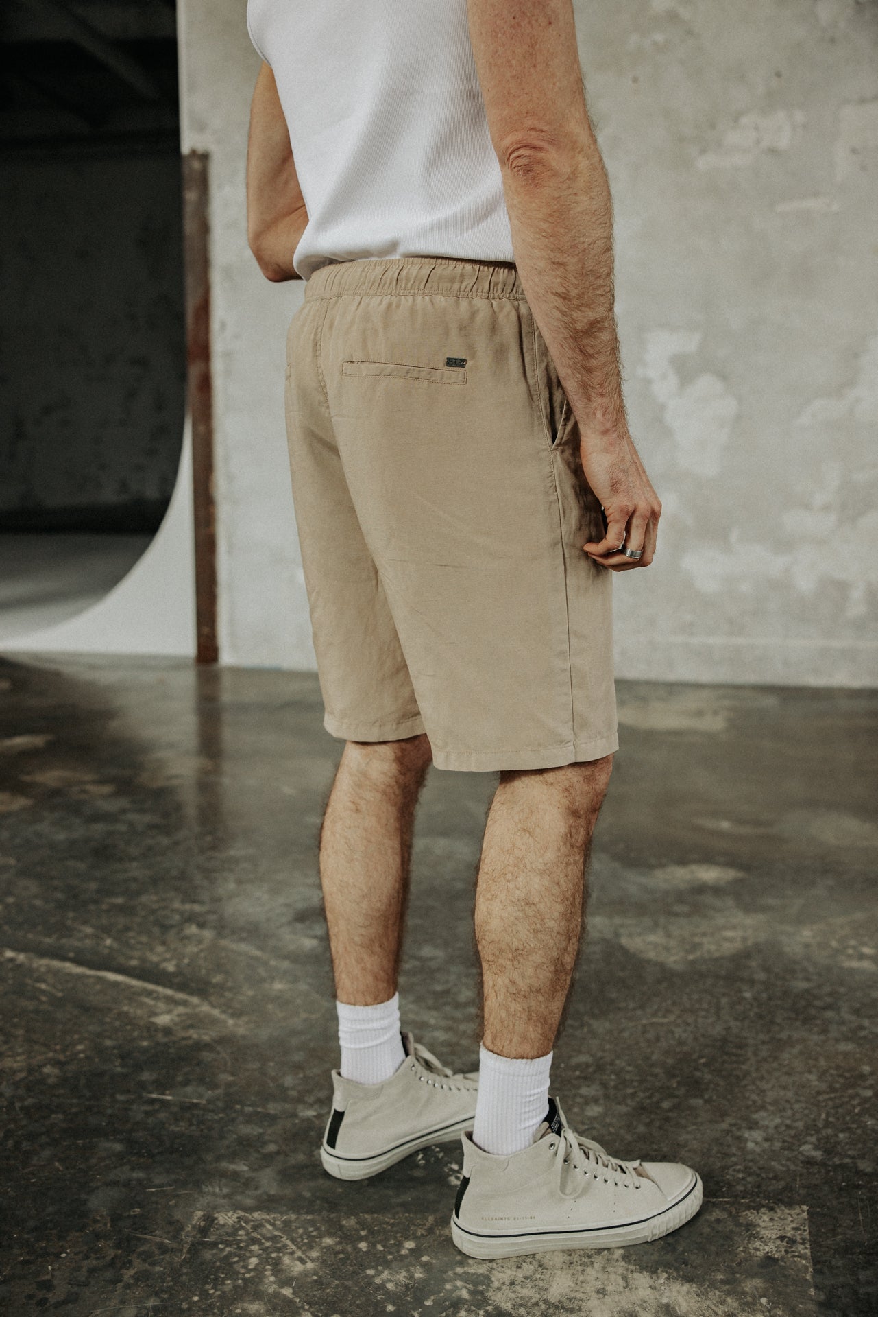 

Relaxed shorts Men Doug Somero beige | Freeman T. Porter