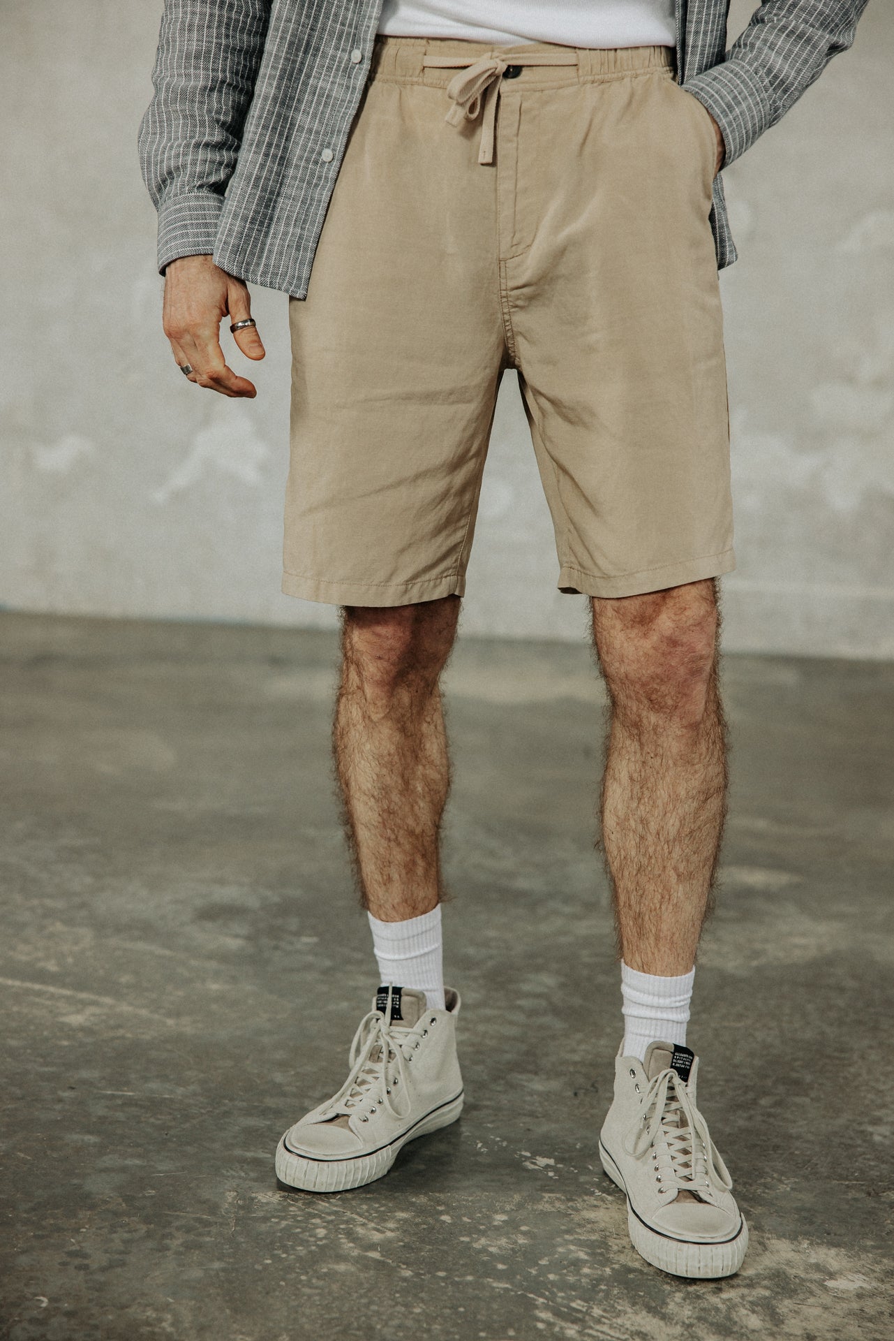 

Relaxed shorts Men Doug Somero beige | Freeman T. Porter