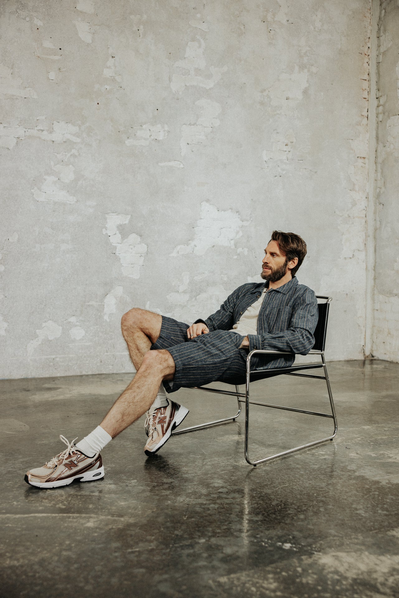 

Short relax Homme Doug Zappy indigo | Freeman T. Porter