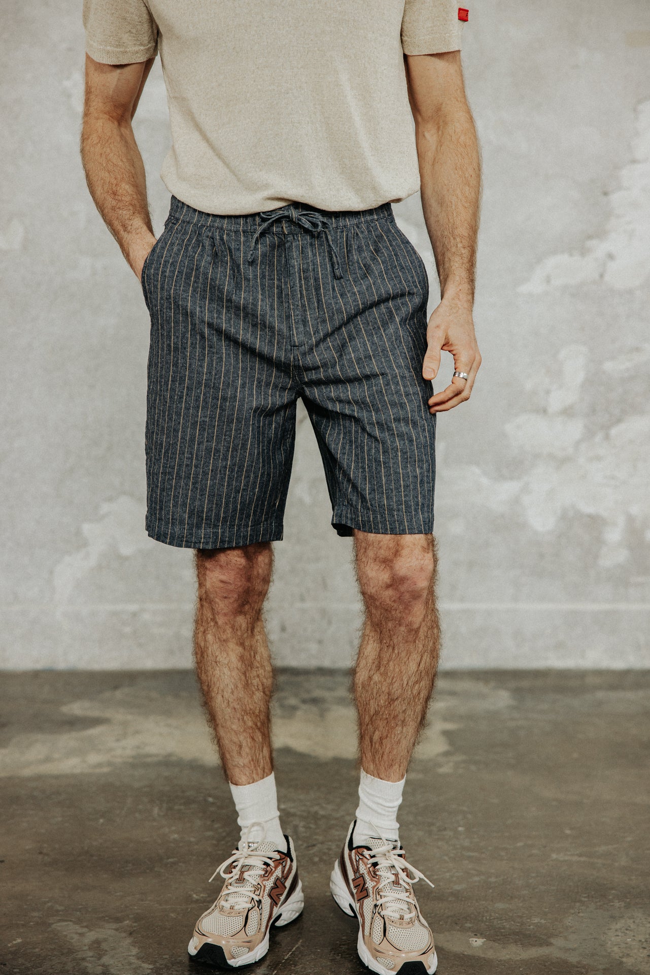 

Short relax Homme Doug Zappy indigo | Freeman T. Porter