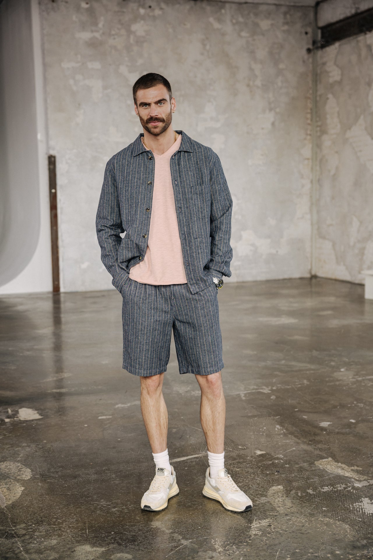 

Pantalones cortos relax Hombres Doug Zappy indigo | Freeman T. Porter