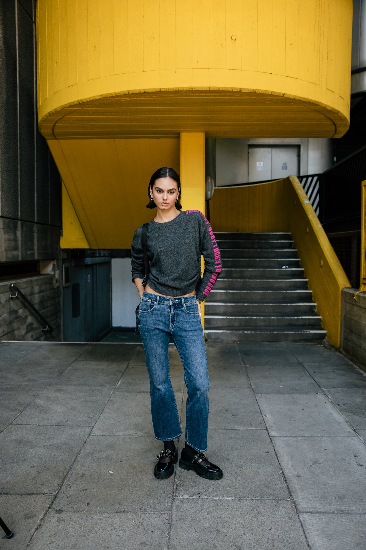 

High Waist 7/8 Bootcut Jeans Damen Norma easy | Freeman T. Porter