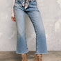 

Jeans bootcut 7/8 taille haute Femme Norma palermo med | Freeman T. Porter