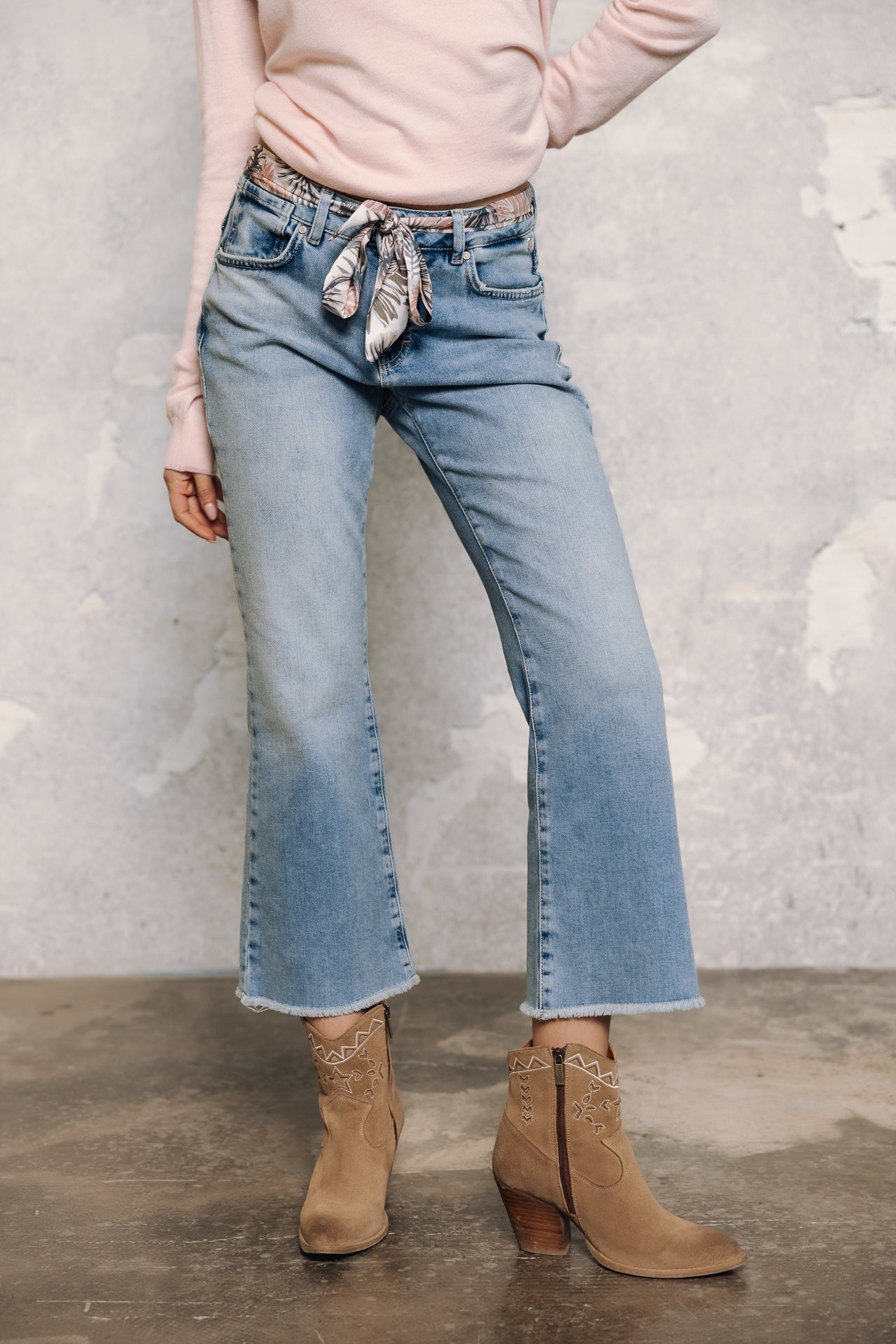 
              

Bootcut cropped jeans Woman Norma palermo med | Freeman T. Porter
            