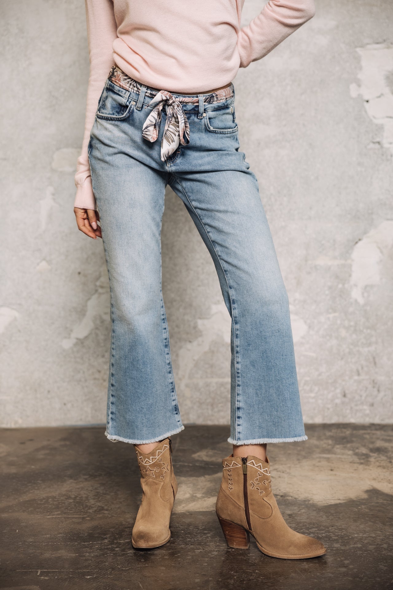   
            

Jeans bootcut 7/8 taille haute Femme Norma palermo med | Freeman T. Porter
          