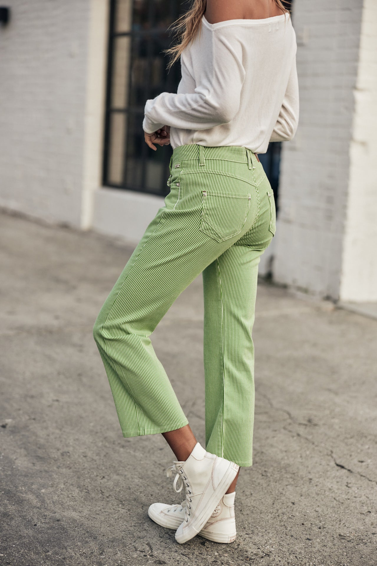 

Pantalon Bootcut 7/8 Femme Norma Janeiro original | Freeman T. Porter